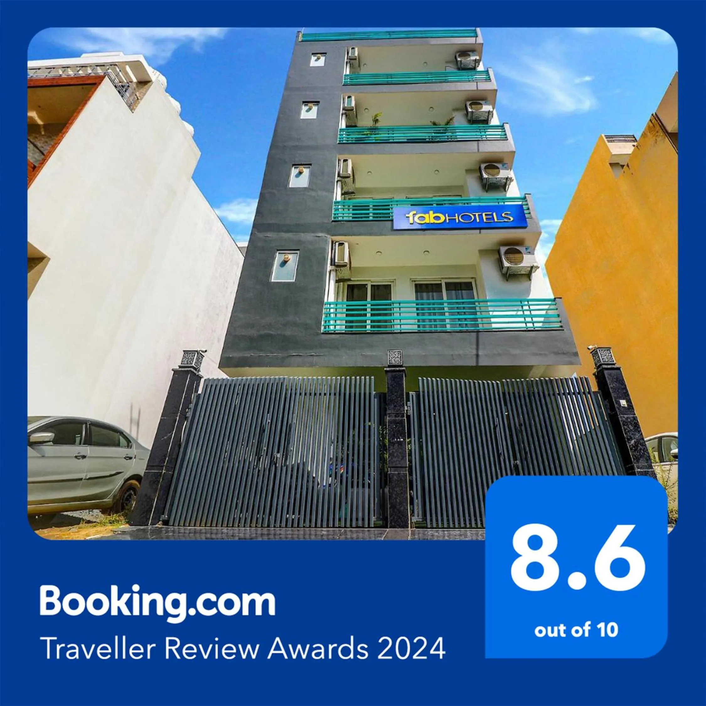 Facade/entrance in FabHotel Kiara The Private Suites