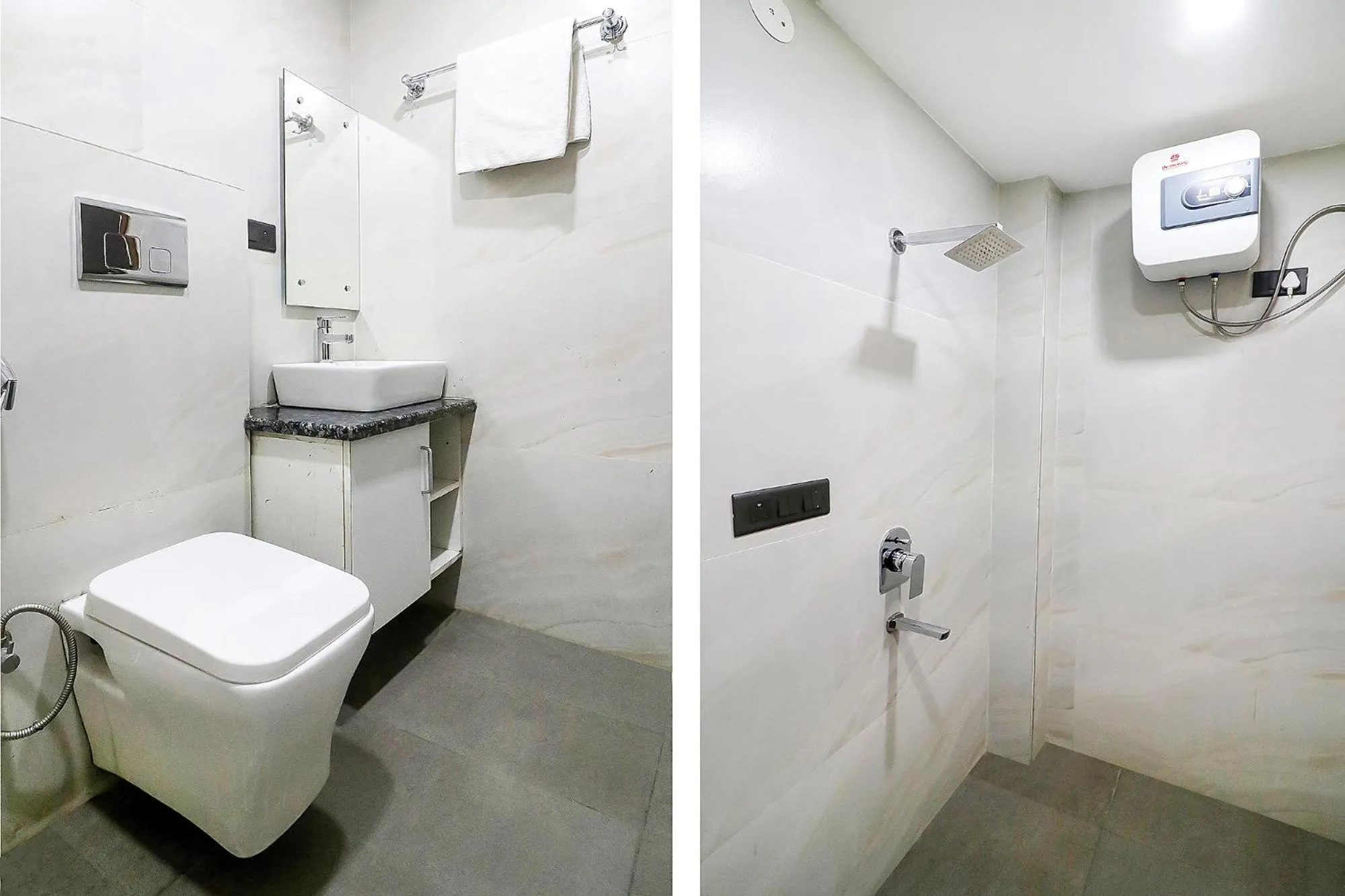 Toilet in FabHotel Kiara The Private Suites