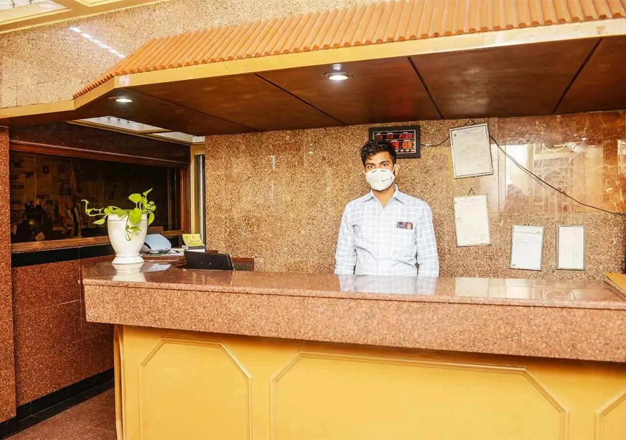 Lobby or reception in Hotel Subhash- Andheri Lobby or reception in Hotel Subhash- Andheri