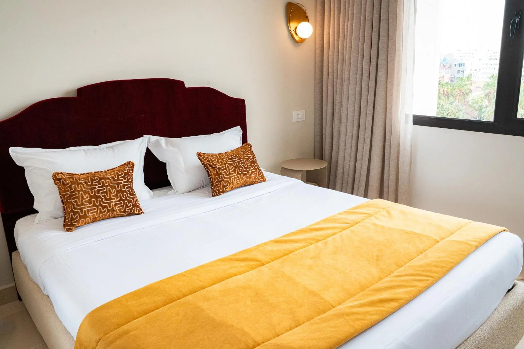 Bed in hôtel LE PACHA