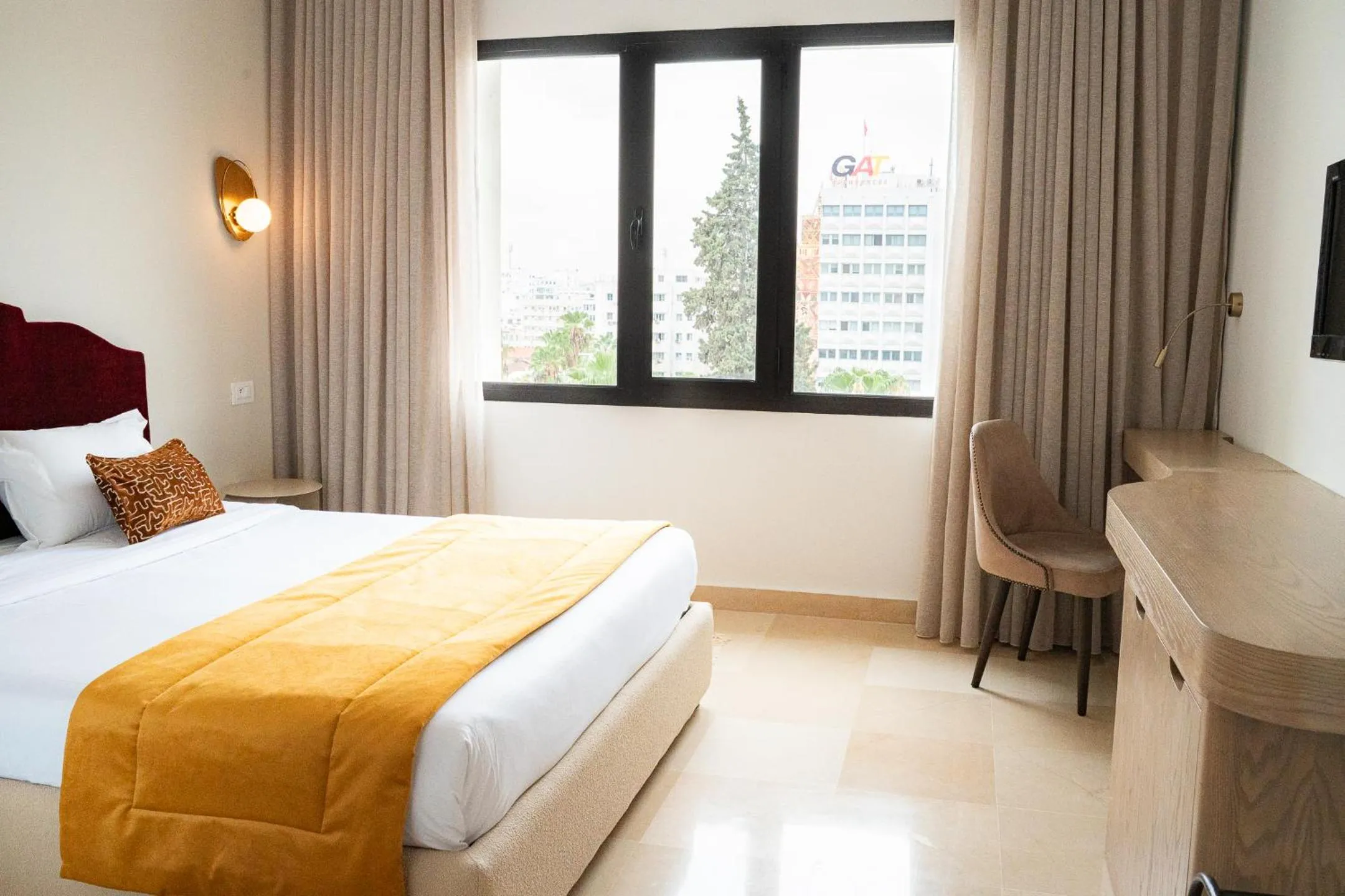 Bed in hôtel LE PACHA