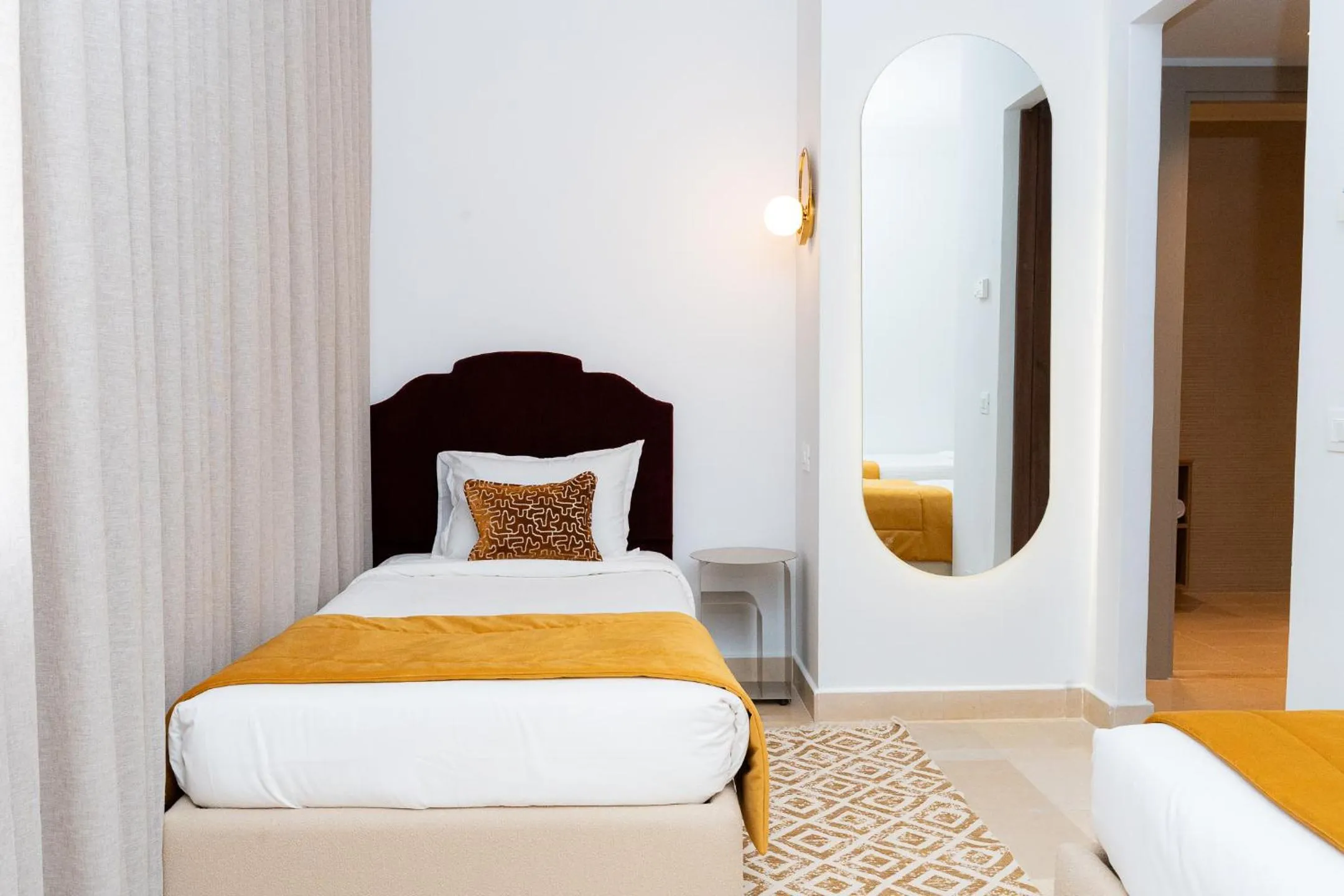 Bed in hôtel LE PACHA