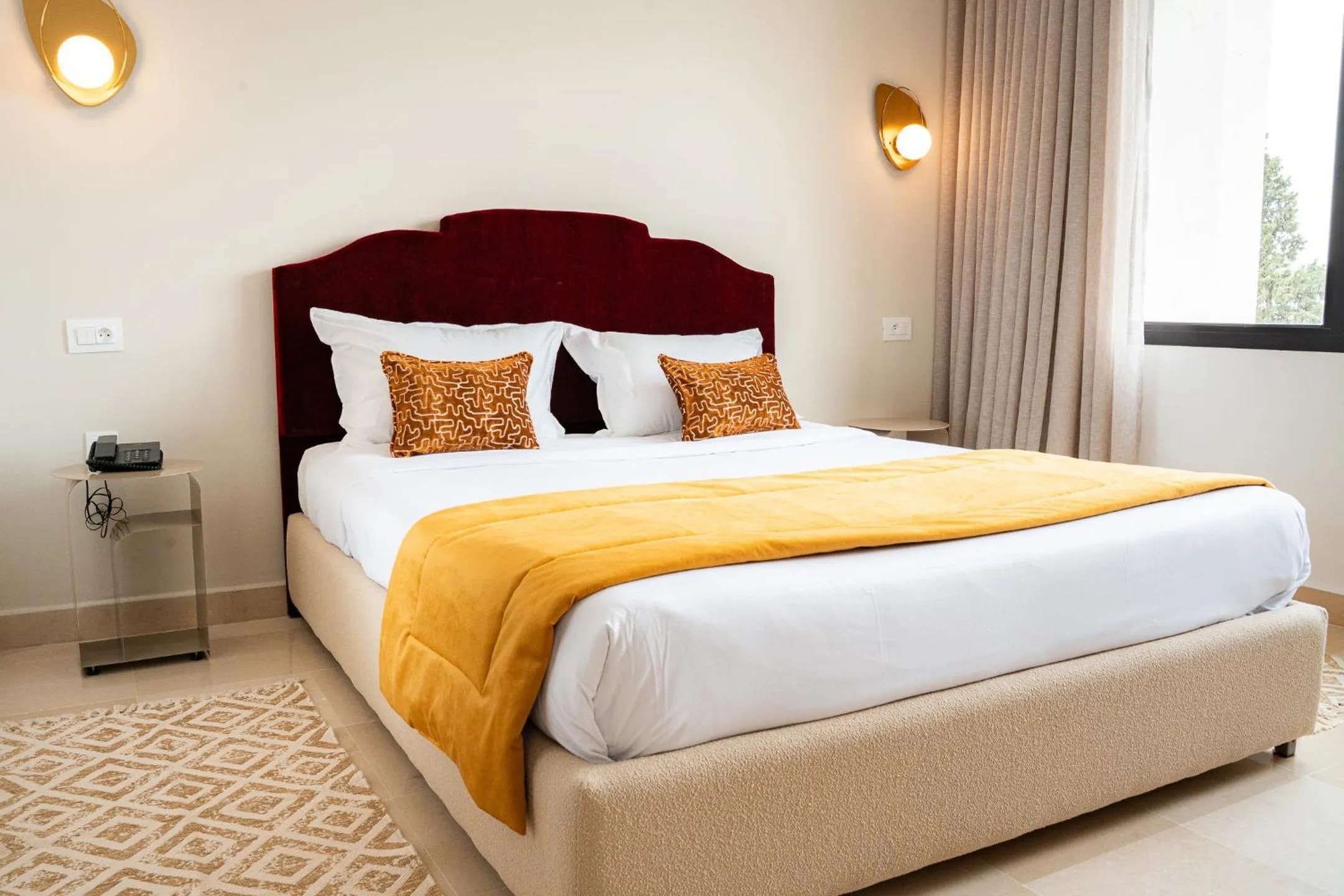 Bed in hôtel LE PACHA