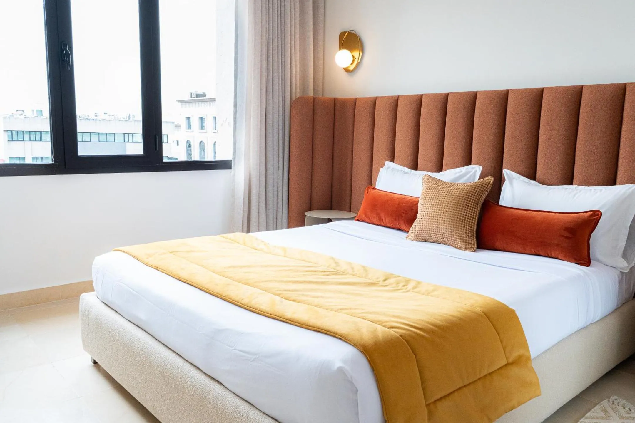 Bed in hôtel LE PACHA