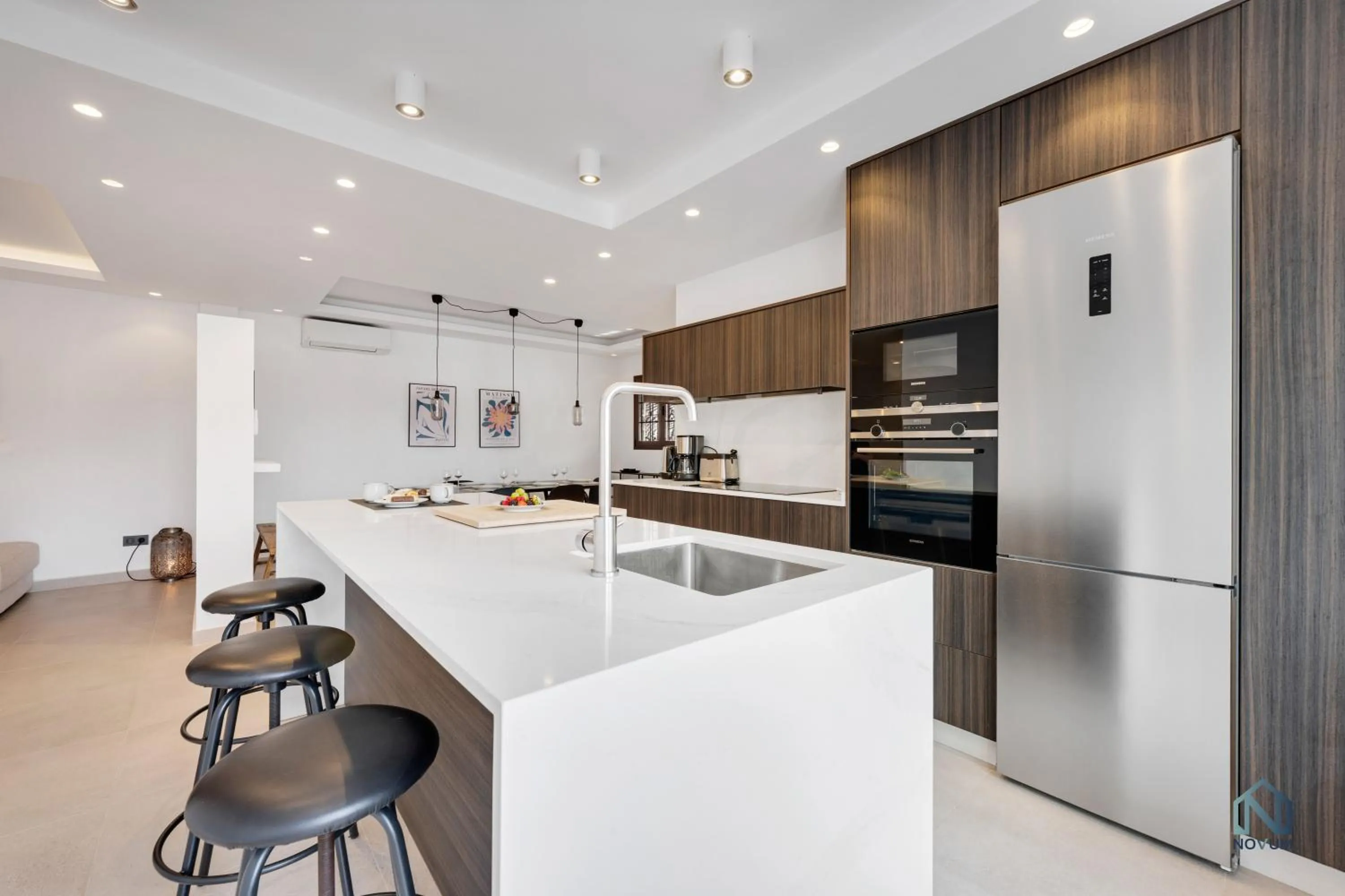Kitchen or kitchenette in Luxury 3BED in Aldea Blanca, Pool & Puerto Banús