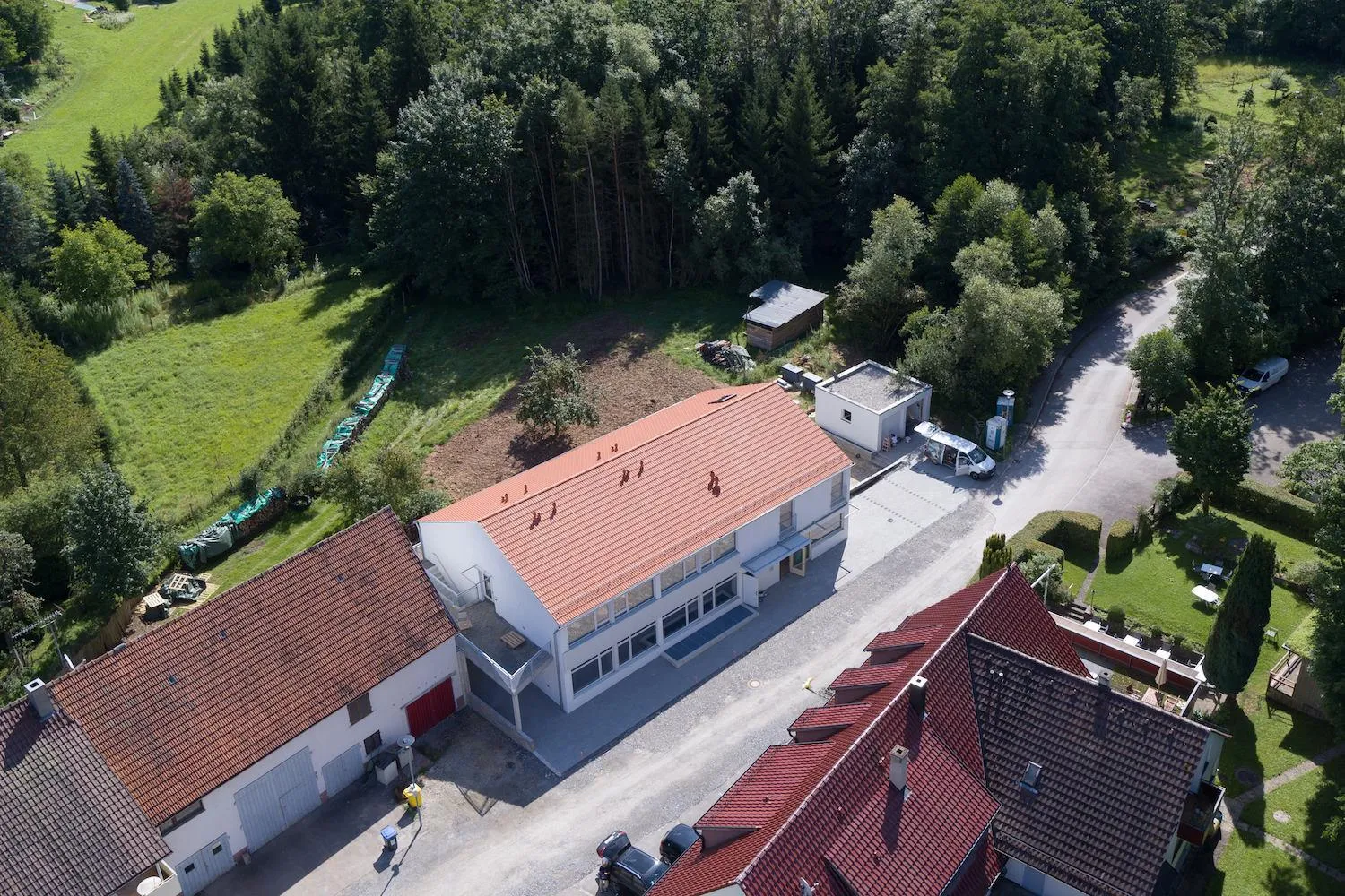 Bird's eye view in HAAUS