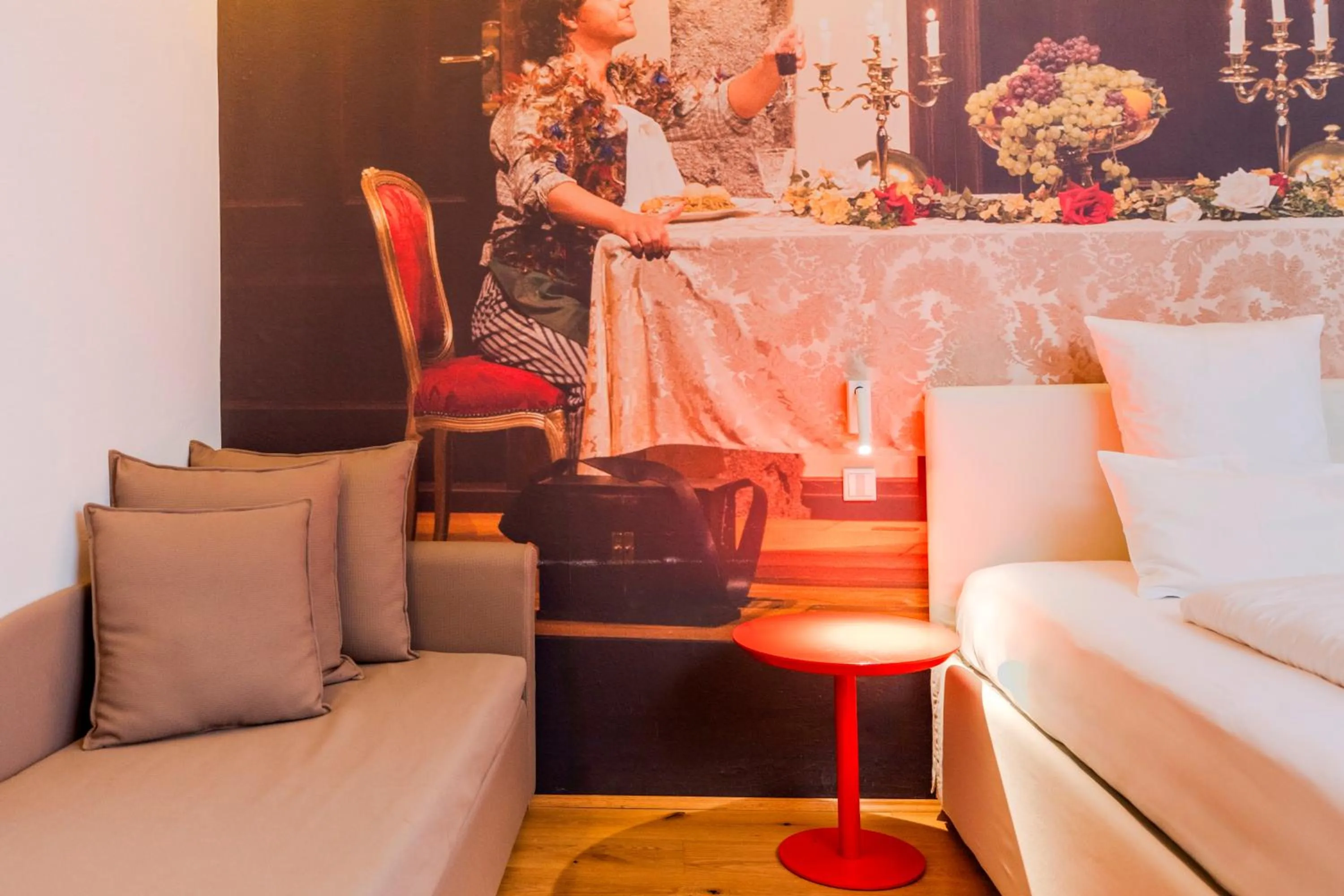 Seating area in Small Luxury Hotel Goldgasse