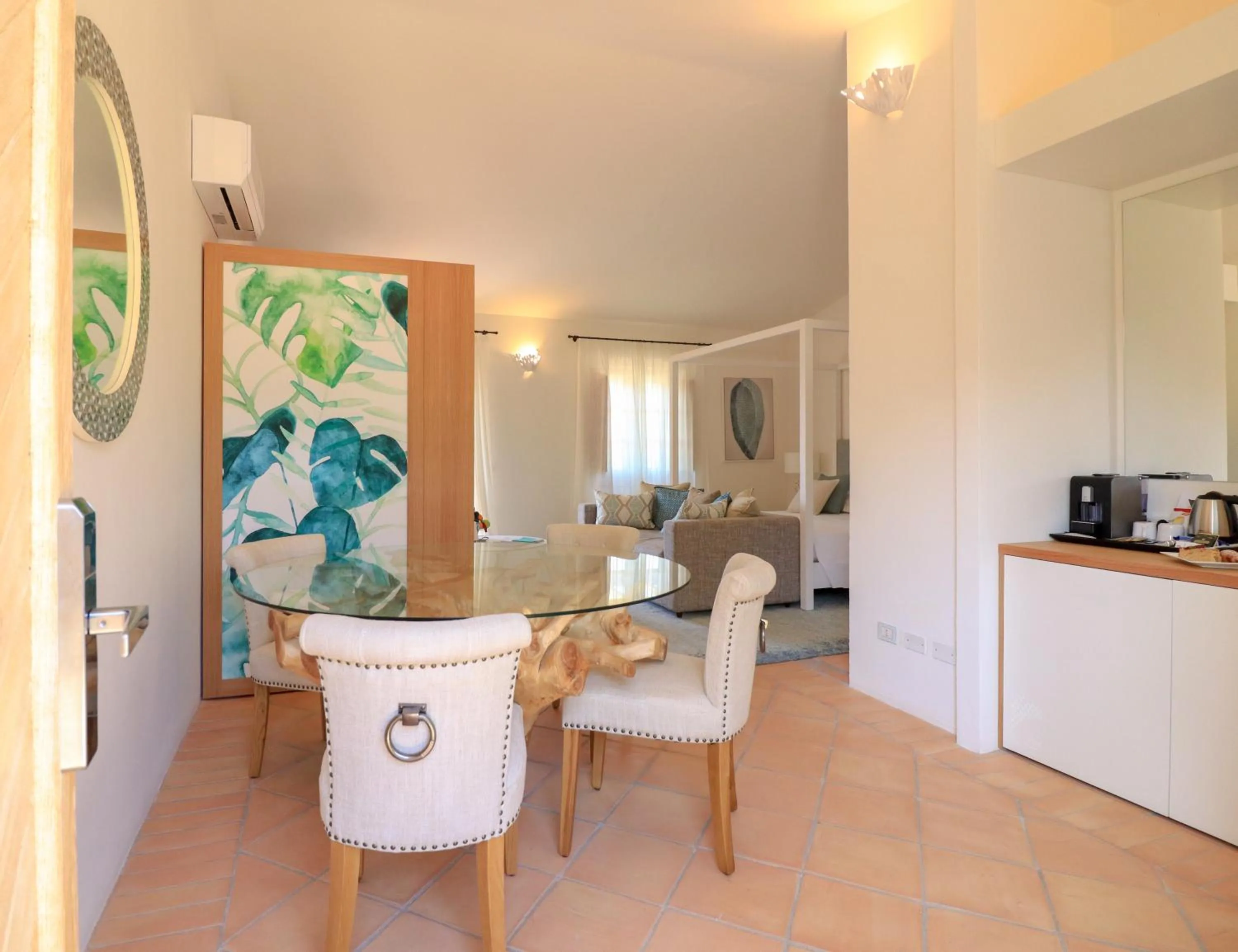 Seating area in Hotel Borgo Smeraldo