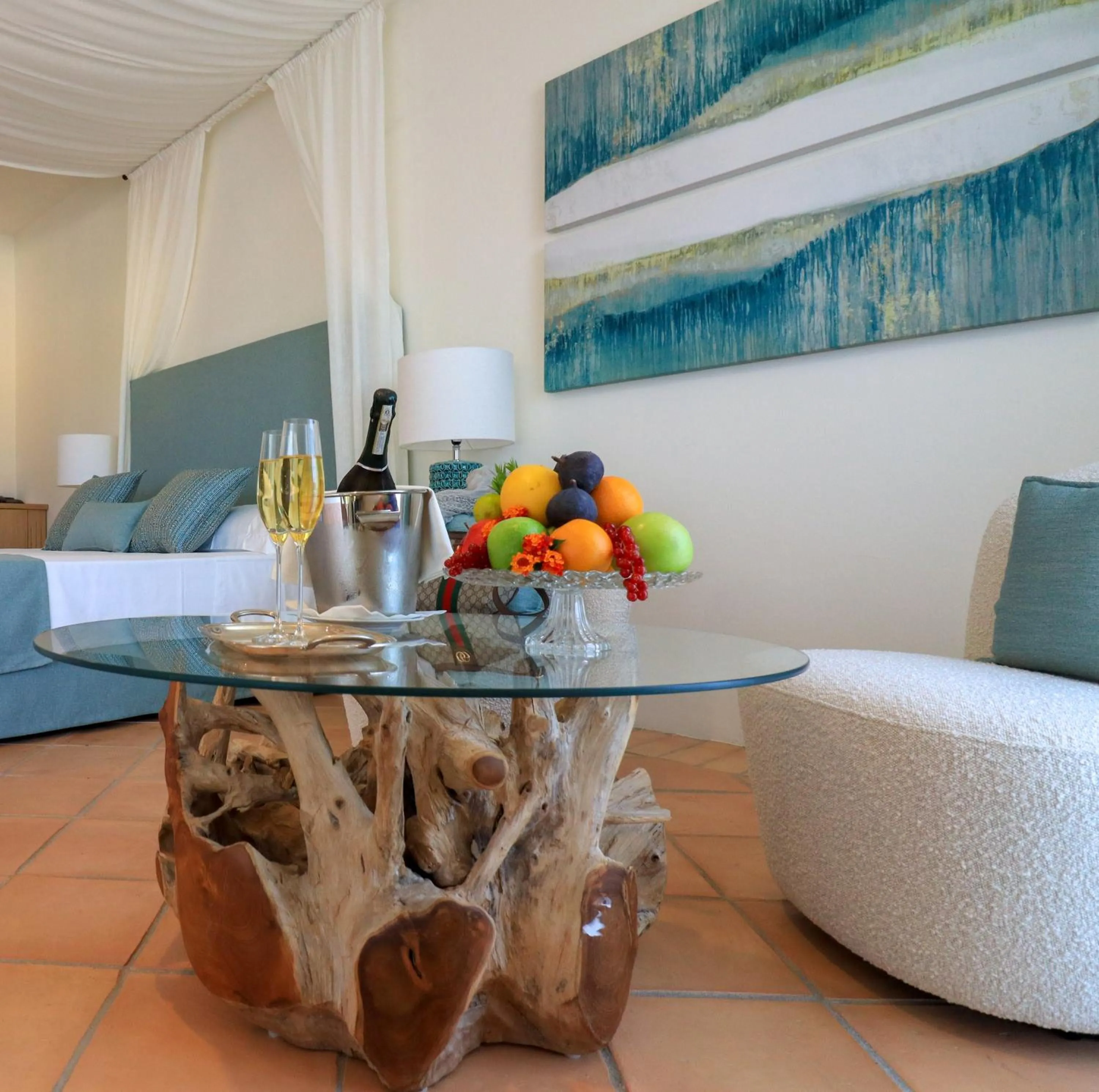 Food and drinks in Hotel Borgo Smeraldo