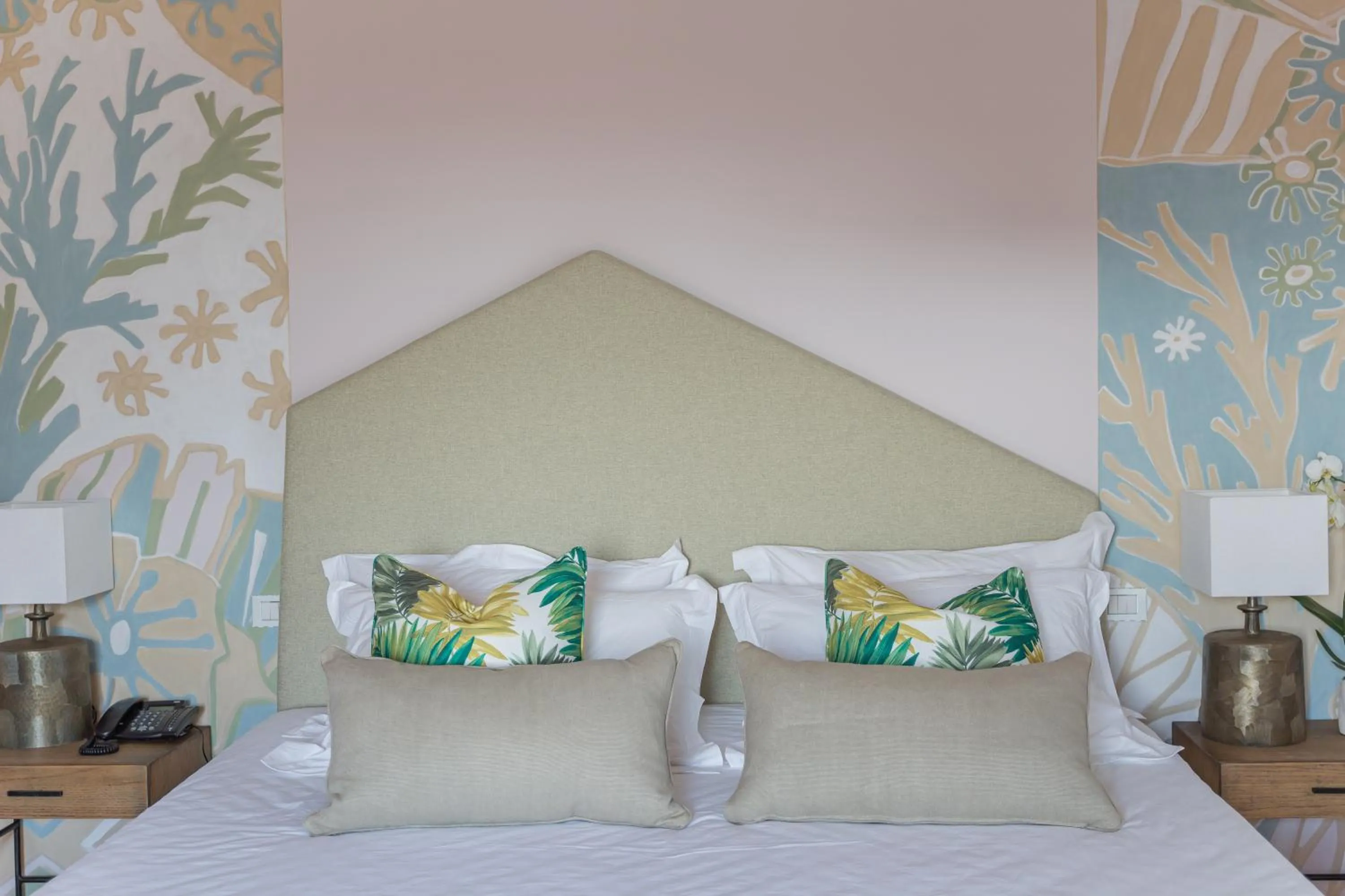 Bed in Hotel Borgo Smeraldo