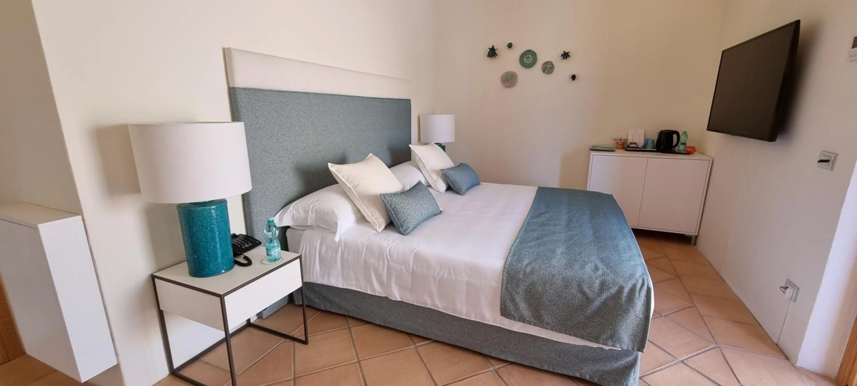 Bed in Hotel Borgo Smeraldo