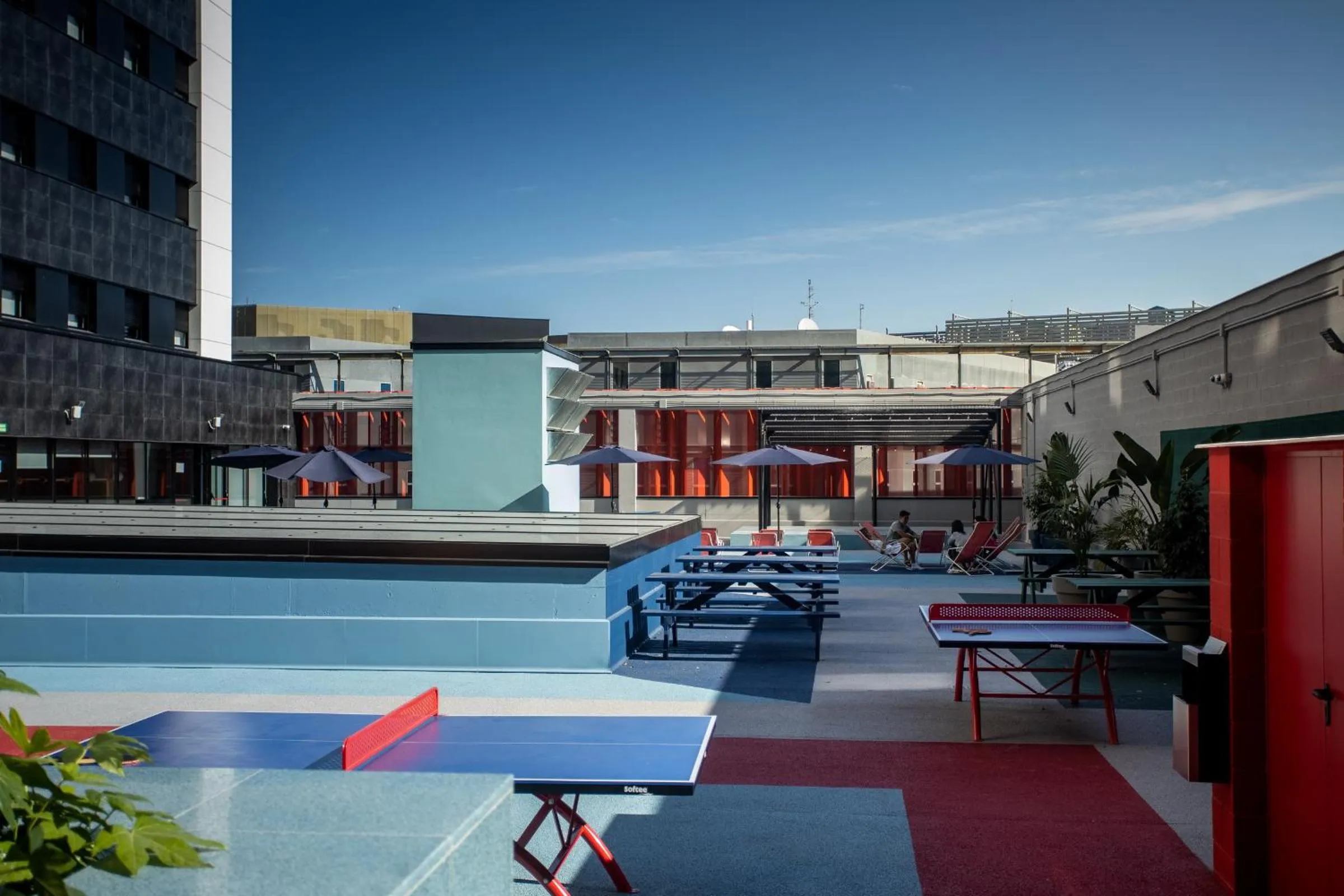 Game Room in Residencia Universitaria Resa San Mamés