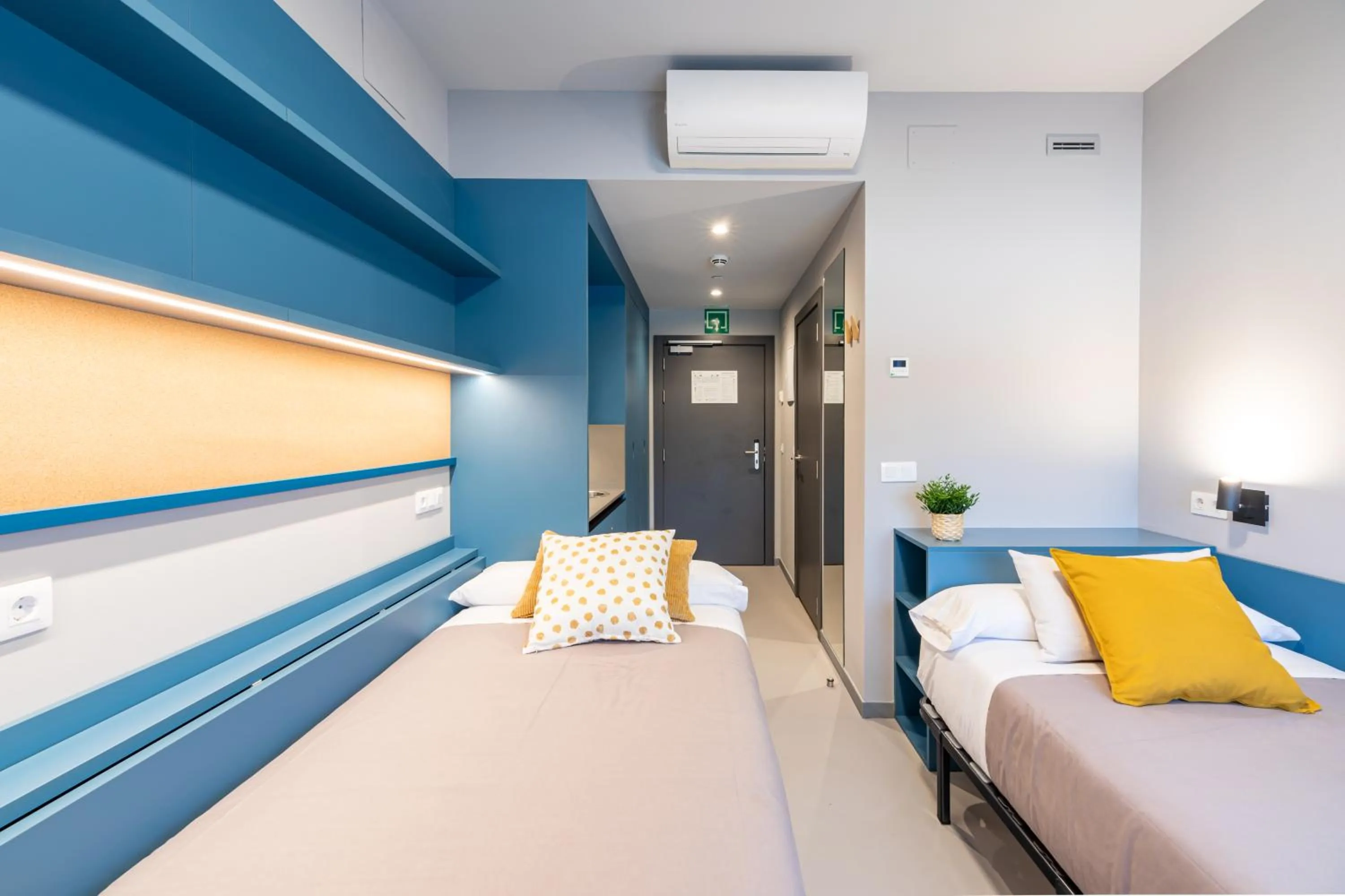 Bed in Residencia Universitaria Resa San Mamés