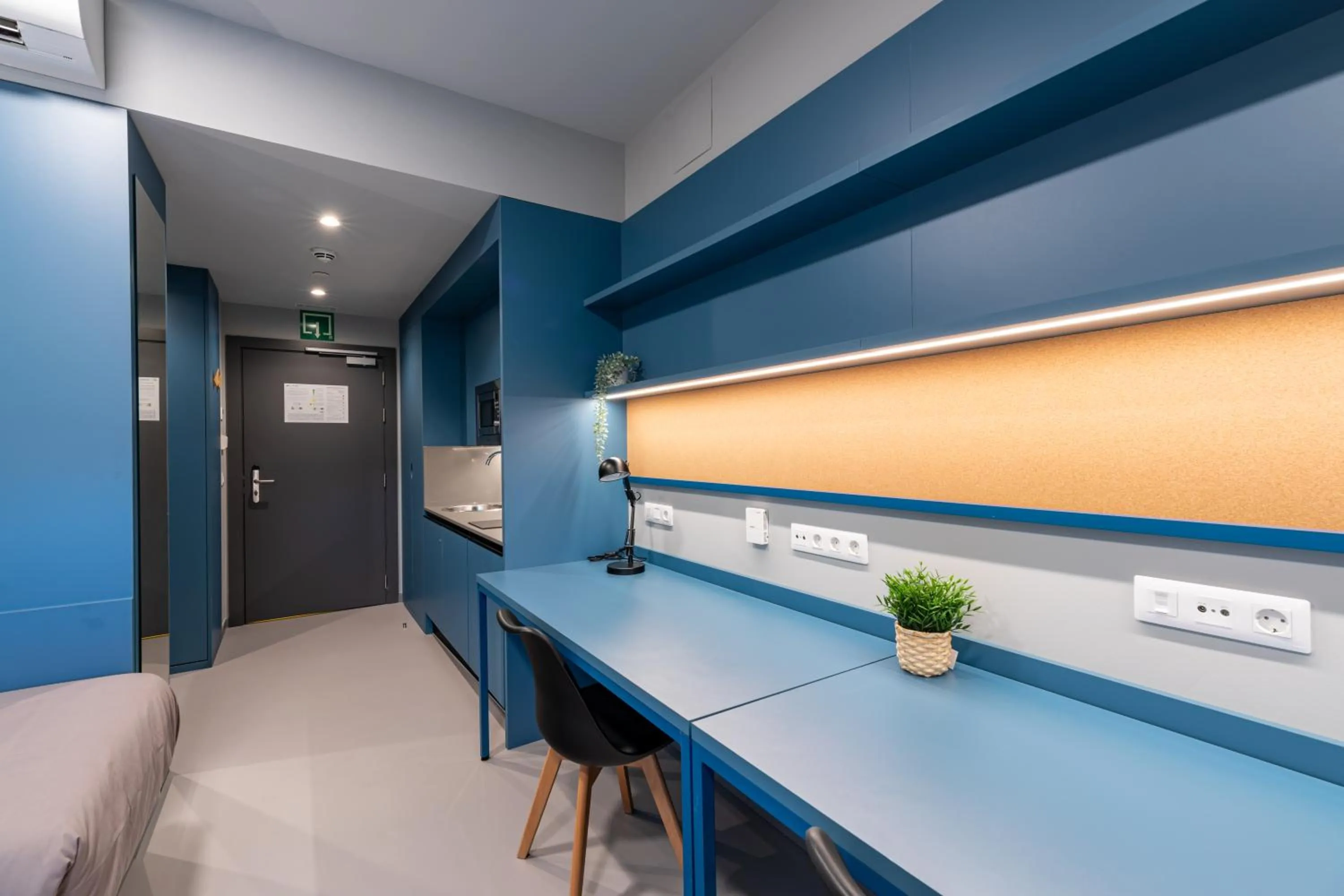 Bed in Residencia Universitaria Resa San Mamés