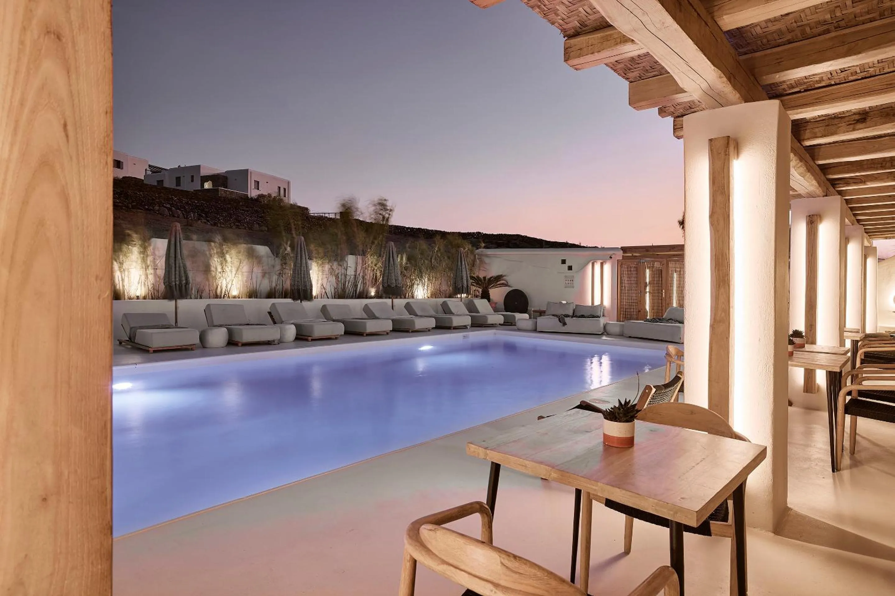 Swimming pool in Sharm Hotel Mykonos