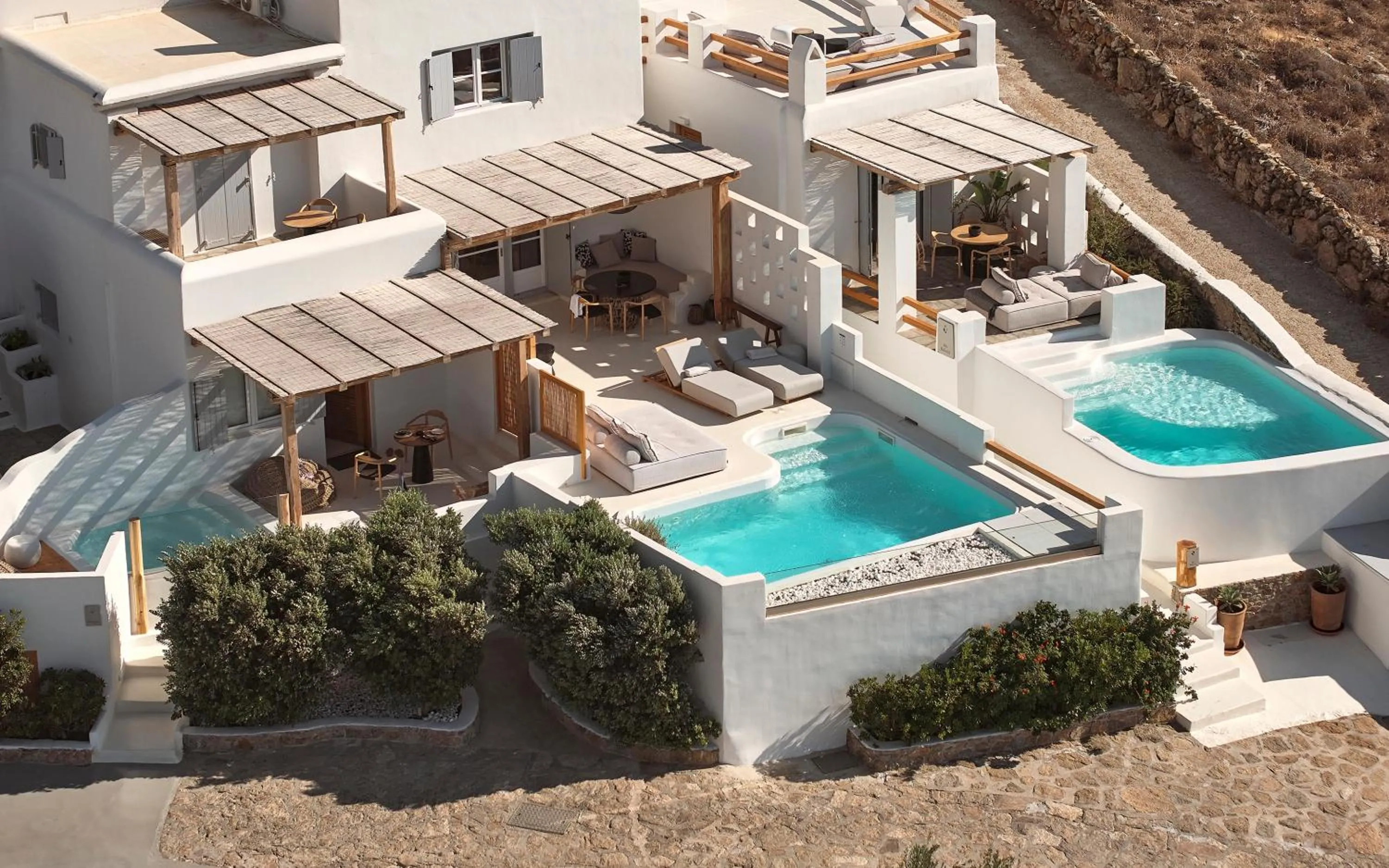 Property building in Sharm Hotel Mykonos