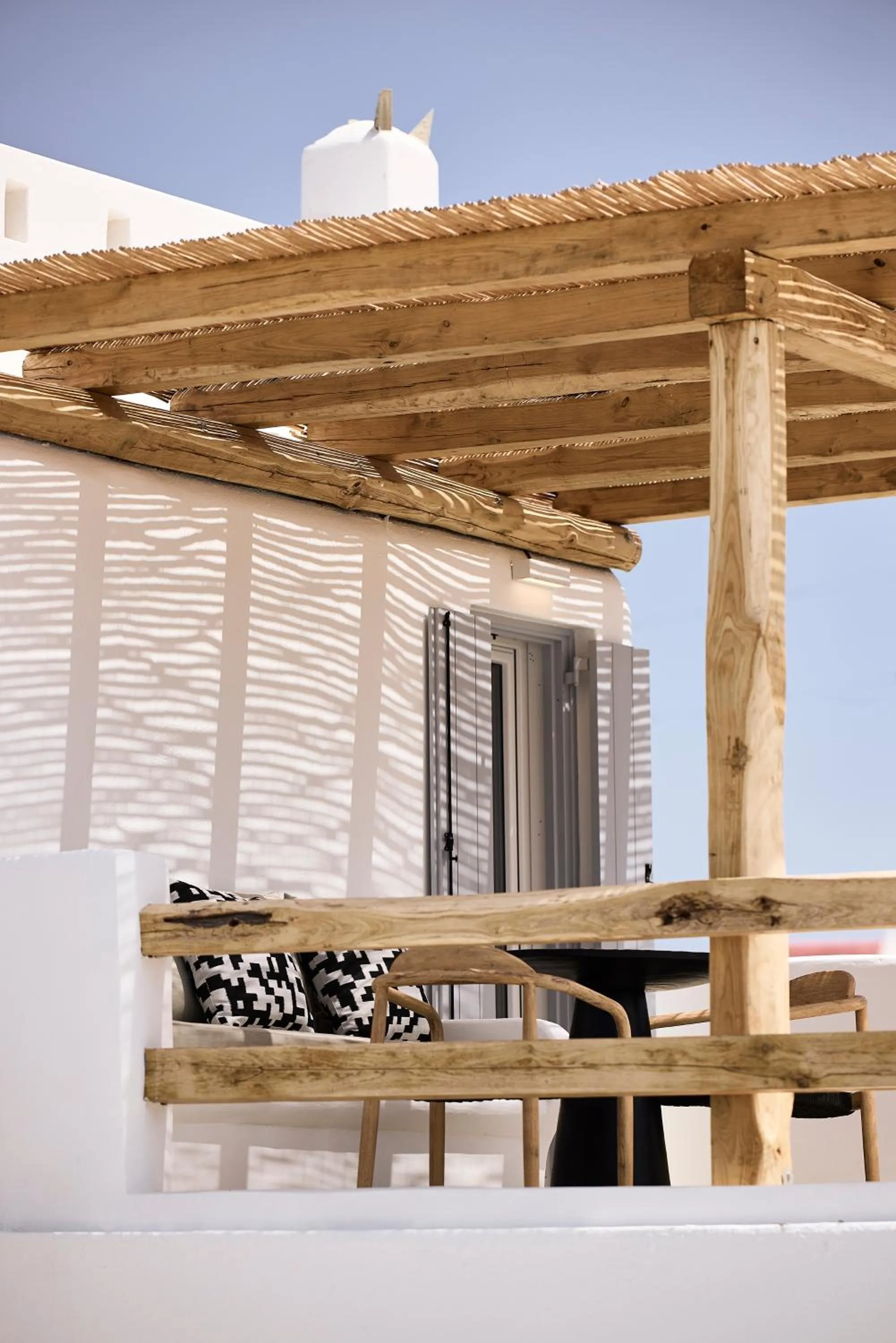 Balcony/Terrace in Sharm Hotel Mykonos