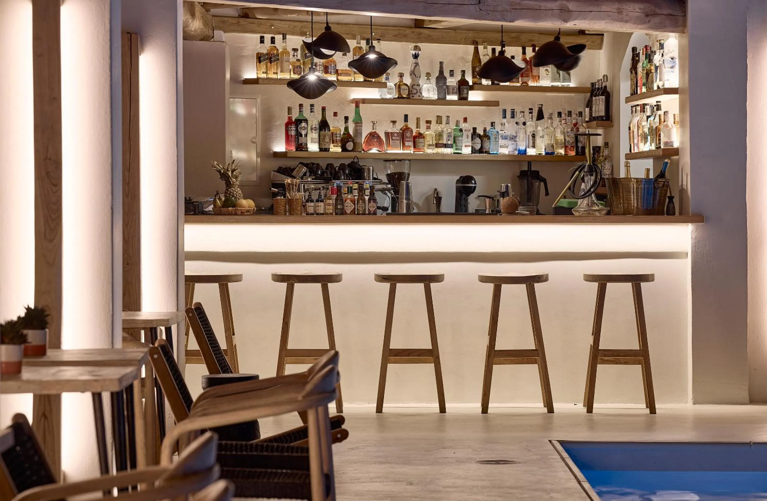 Lounge or bar in Sharm Hotel Mykonos