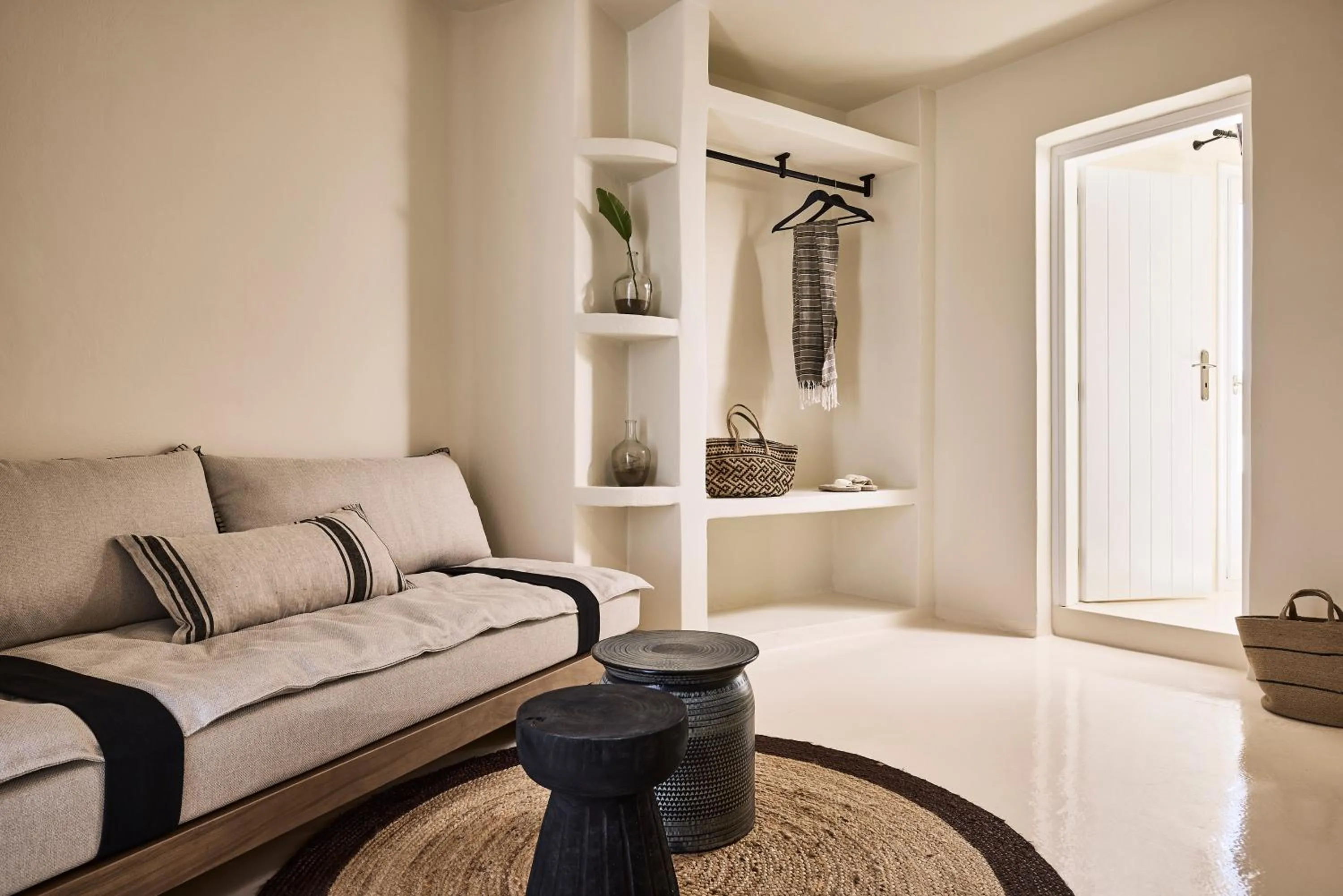 Living room in Sharm Hotel Mykonos