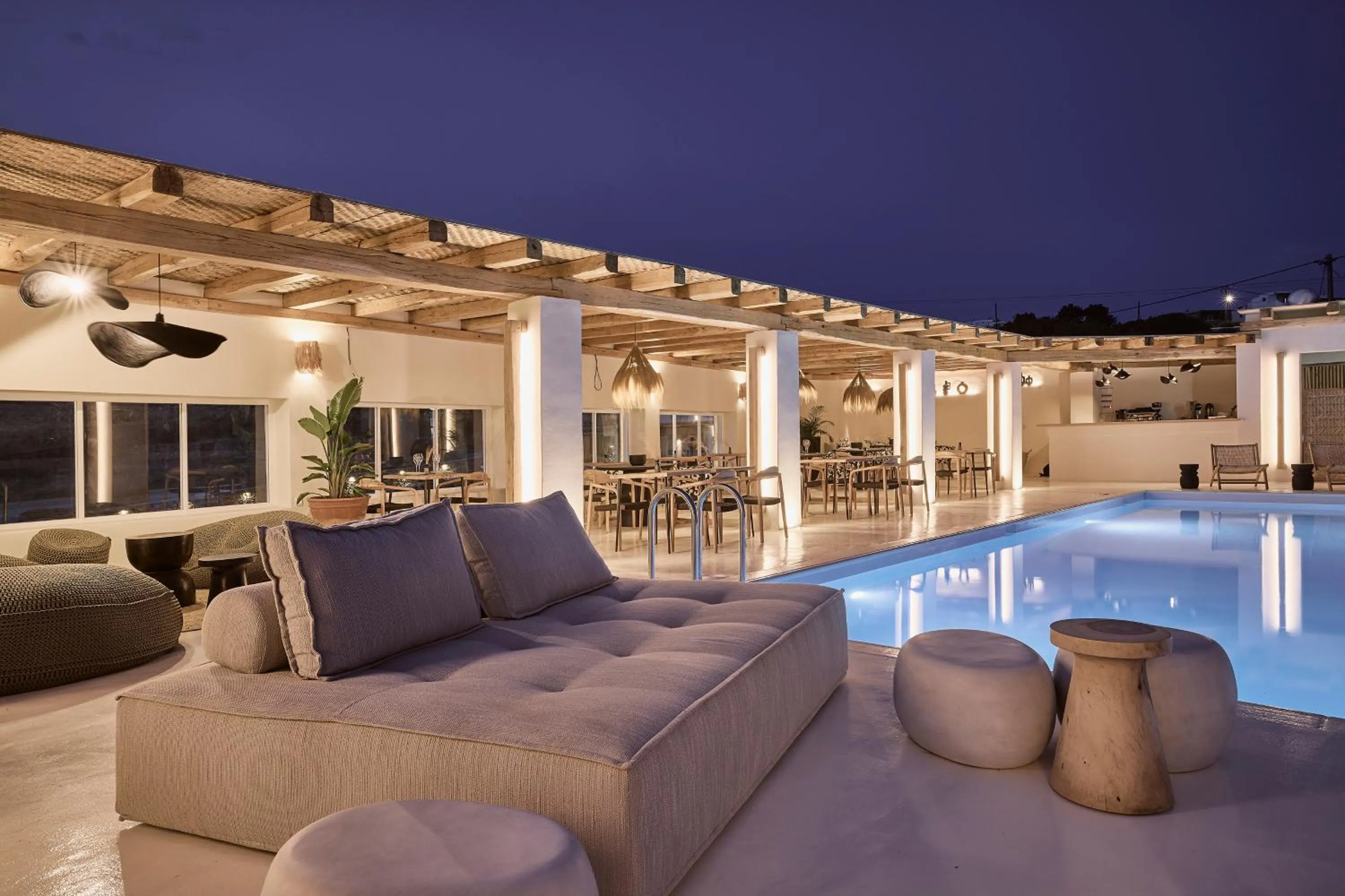 Swimming pool in Sharm Hotel Mykonos