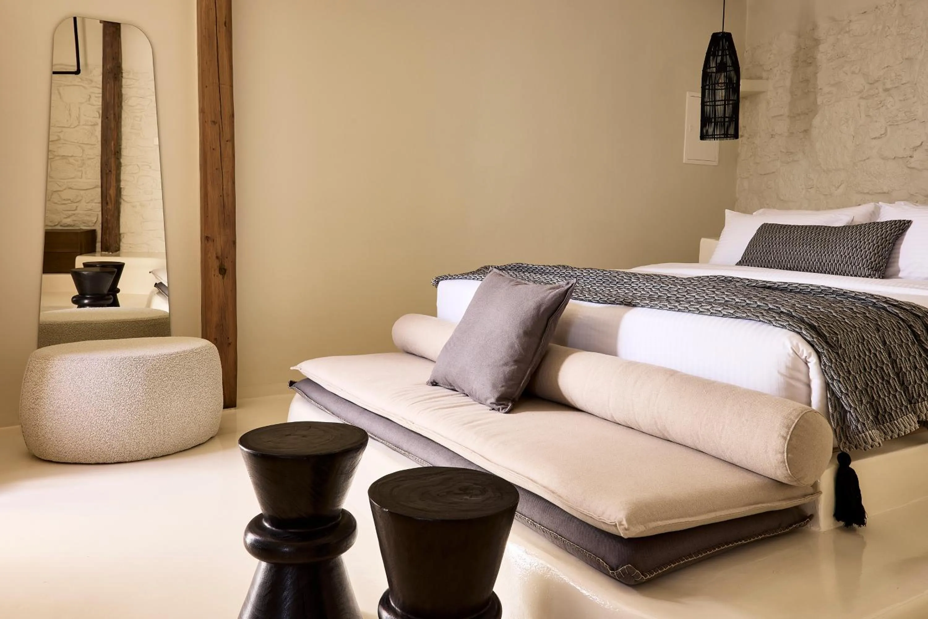 Bedroom in Sharm Hotel Mykonos