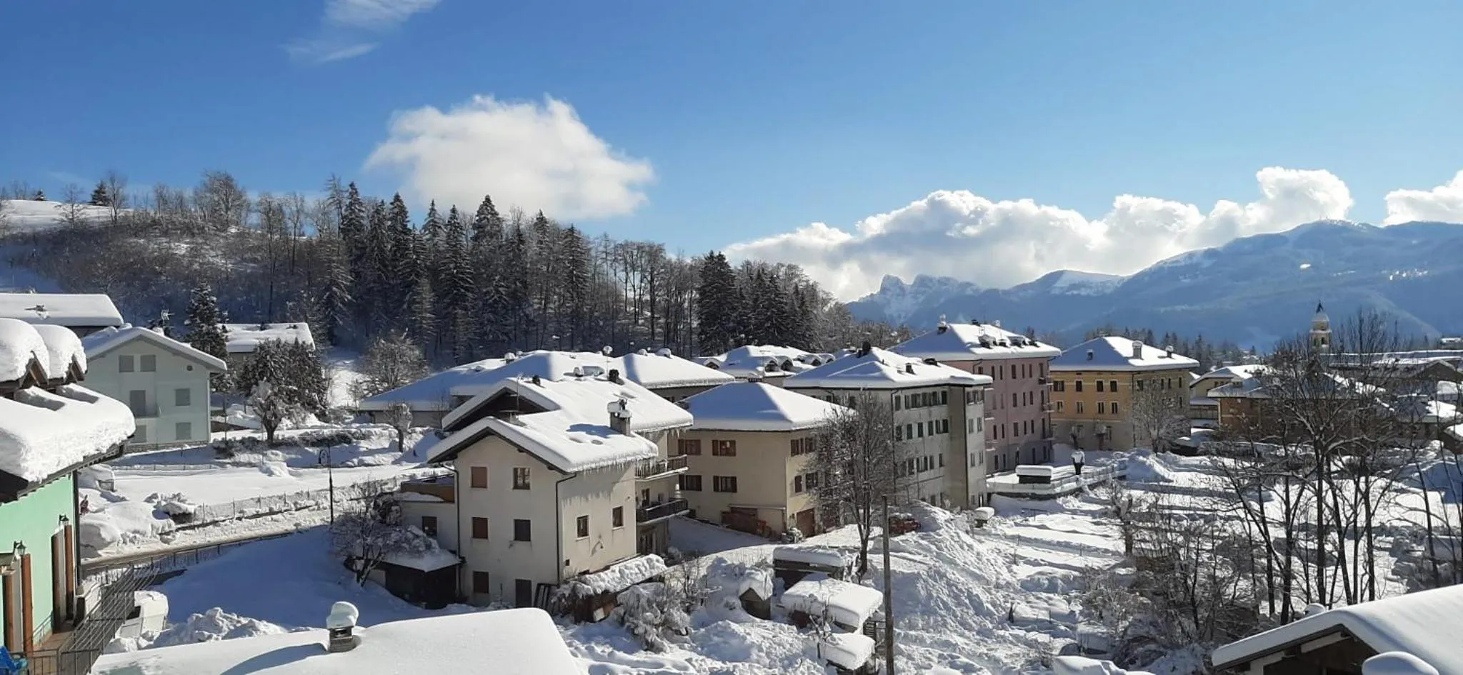 Mountain view in Residence Aurora