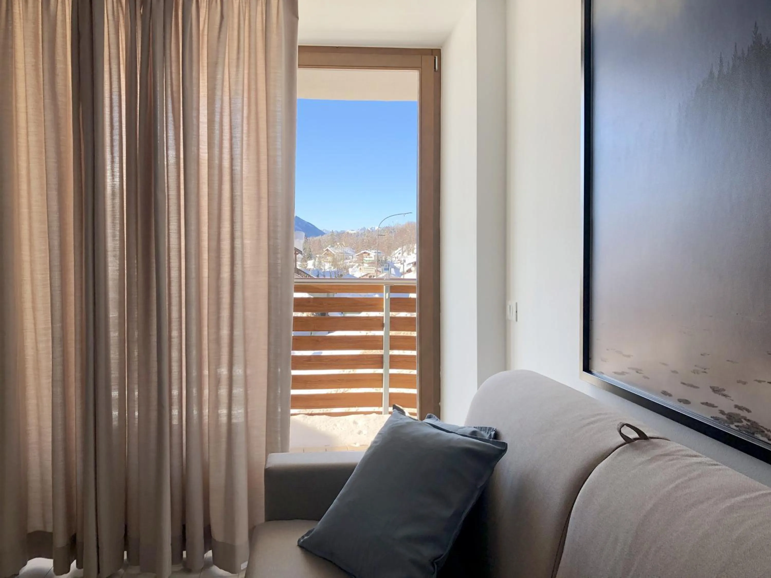 Balcony/Terrace, Bed in Residence Aurora