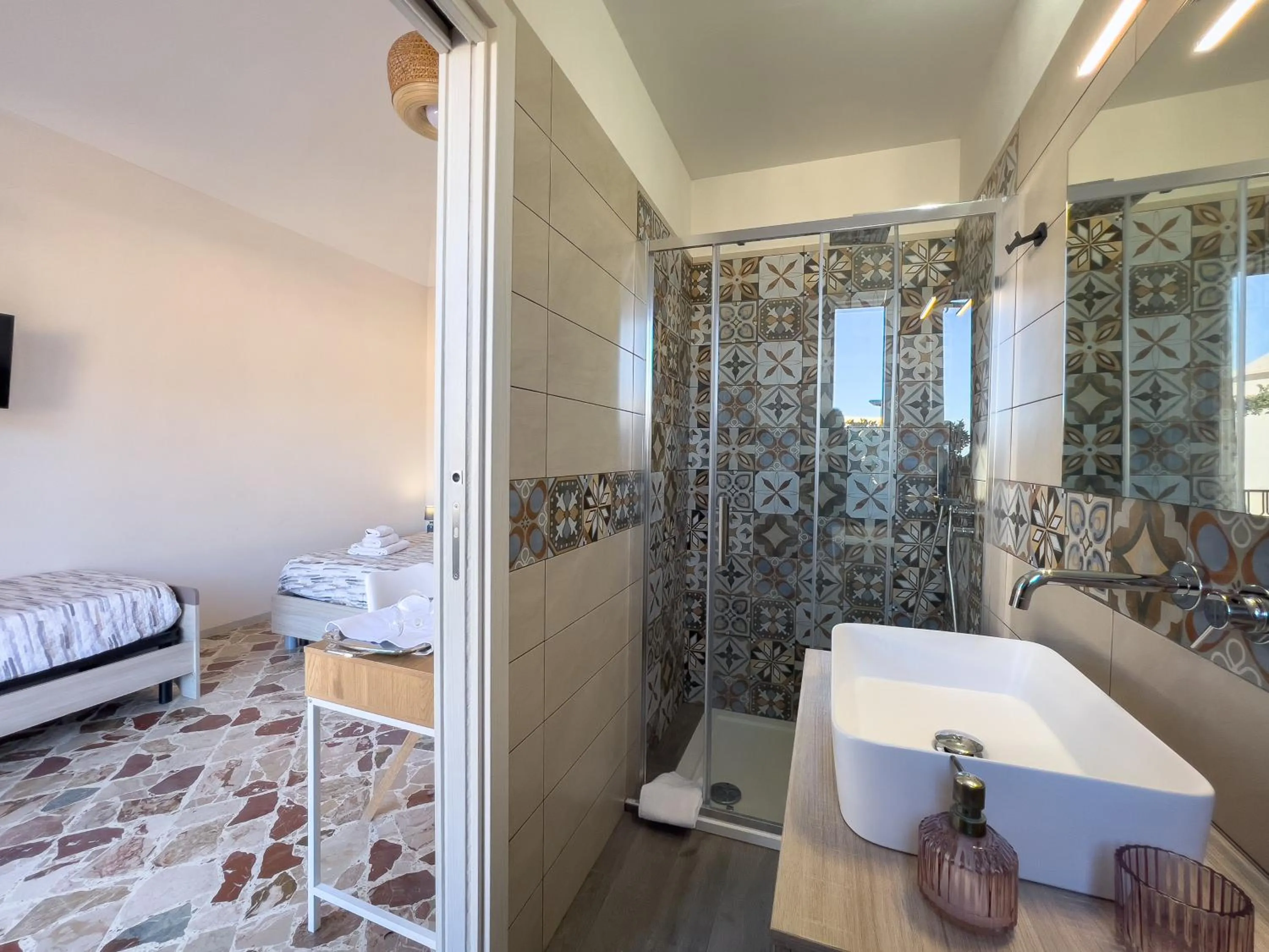 Bed in Ponente & Maestro Rooms