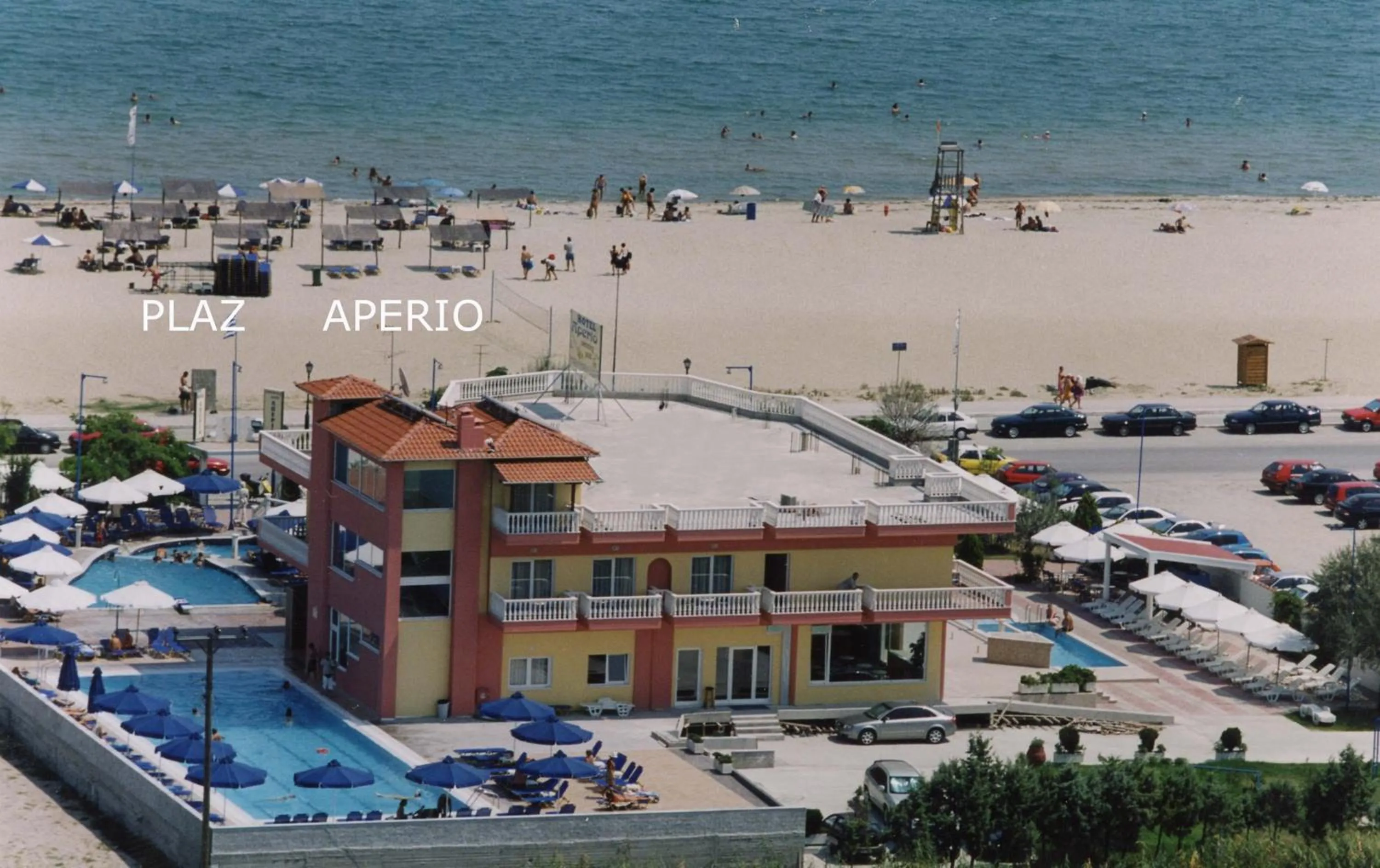 Bird's eye view in Hotel Aperio
