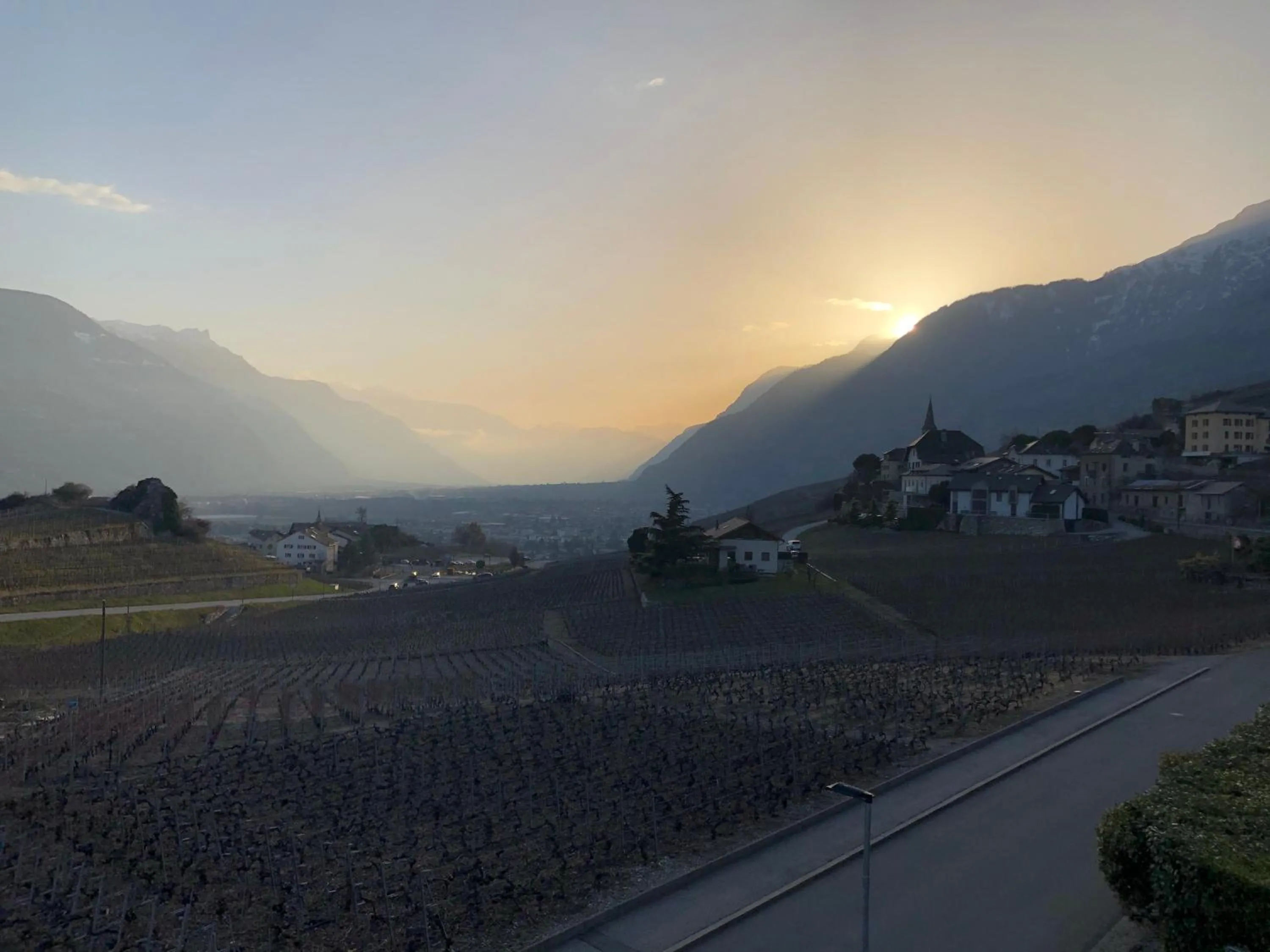 View (from property/room) in Auberge Les Rangs