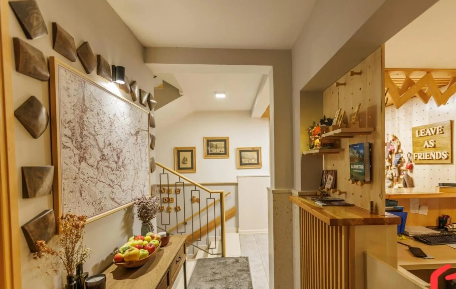 Lobby or reception in Casa di Pino EcoLodge Hotel