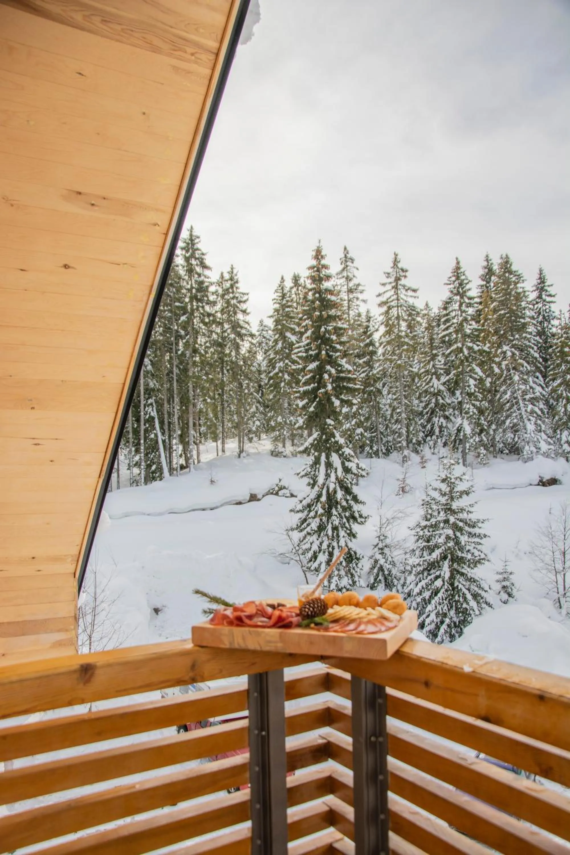 Food in Casa di Pino EcoLodge Hotel