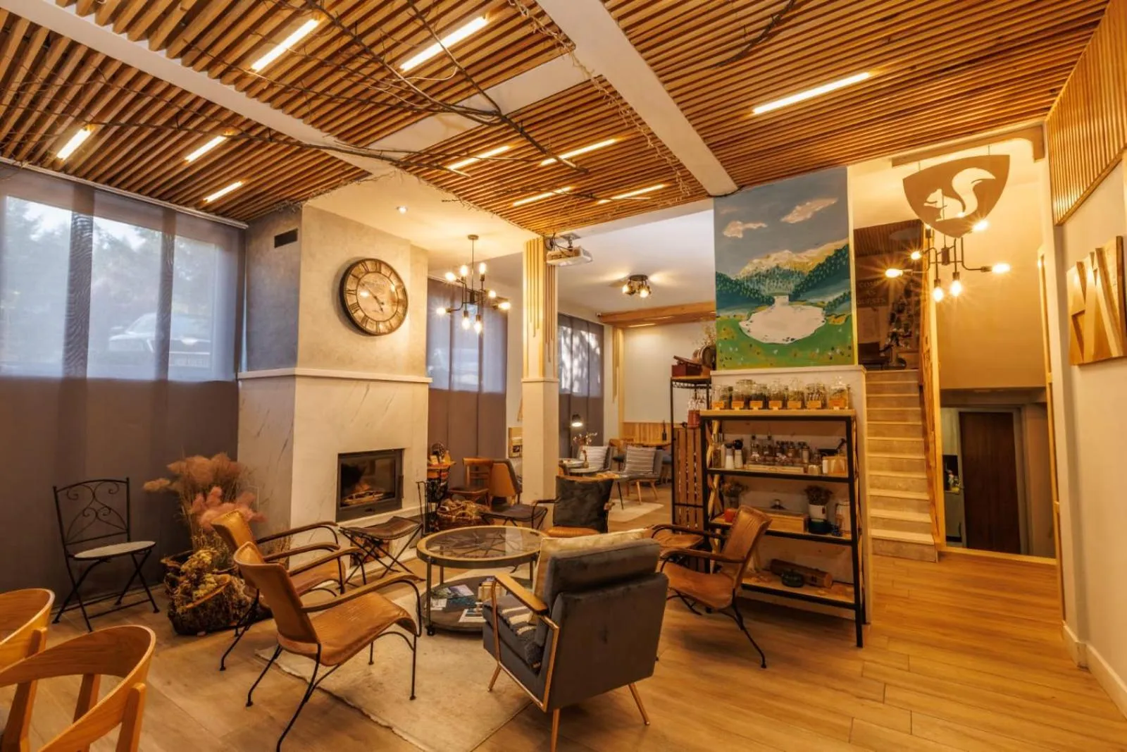 Restaurant/places to eat in Casa di Pino EcoLodge Hotel