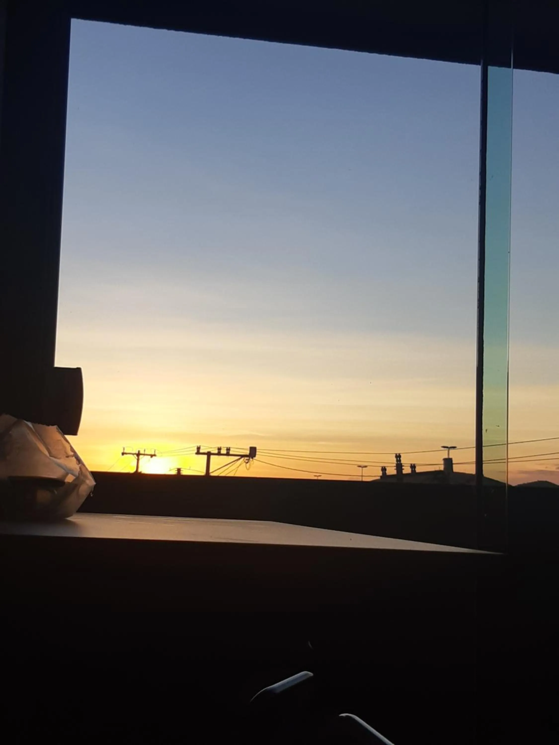 Sunset in Pousada São Pedro