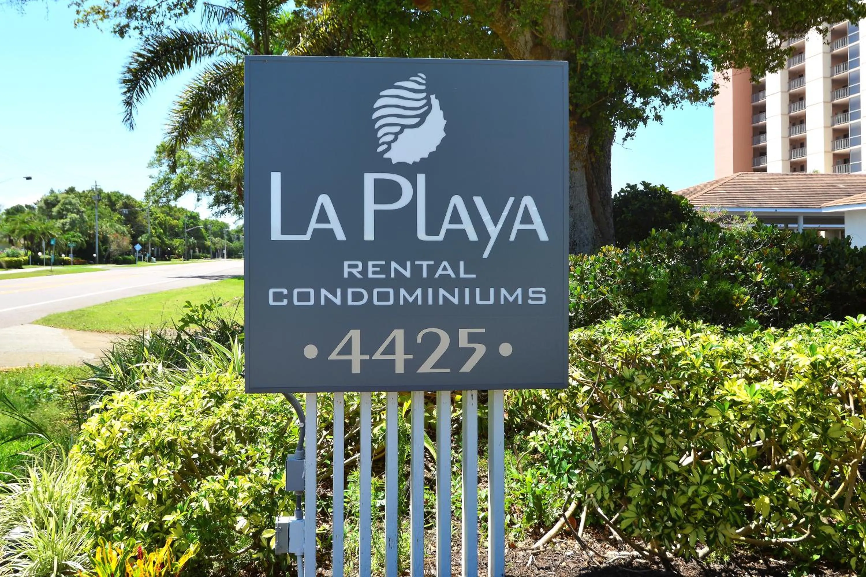 Property building in LaPlaya 106A Beach front Just steps to the white sand and turquoise Gulf of Mexico