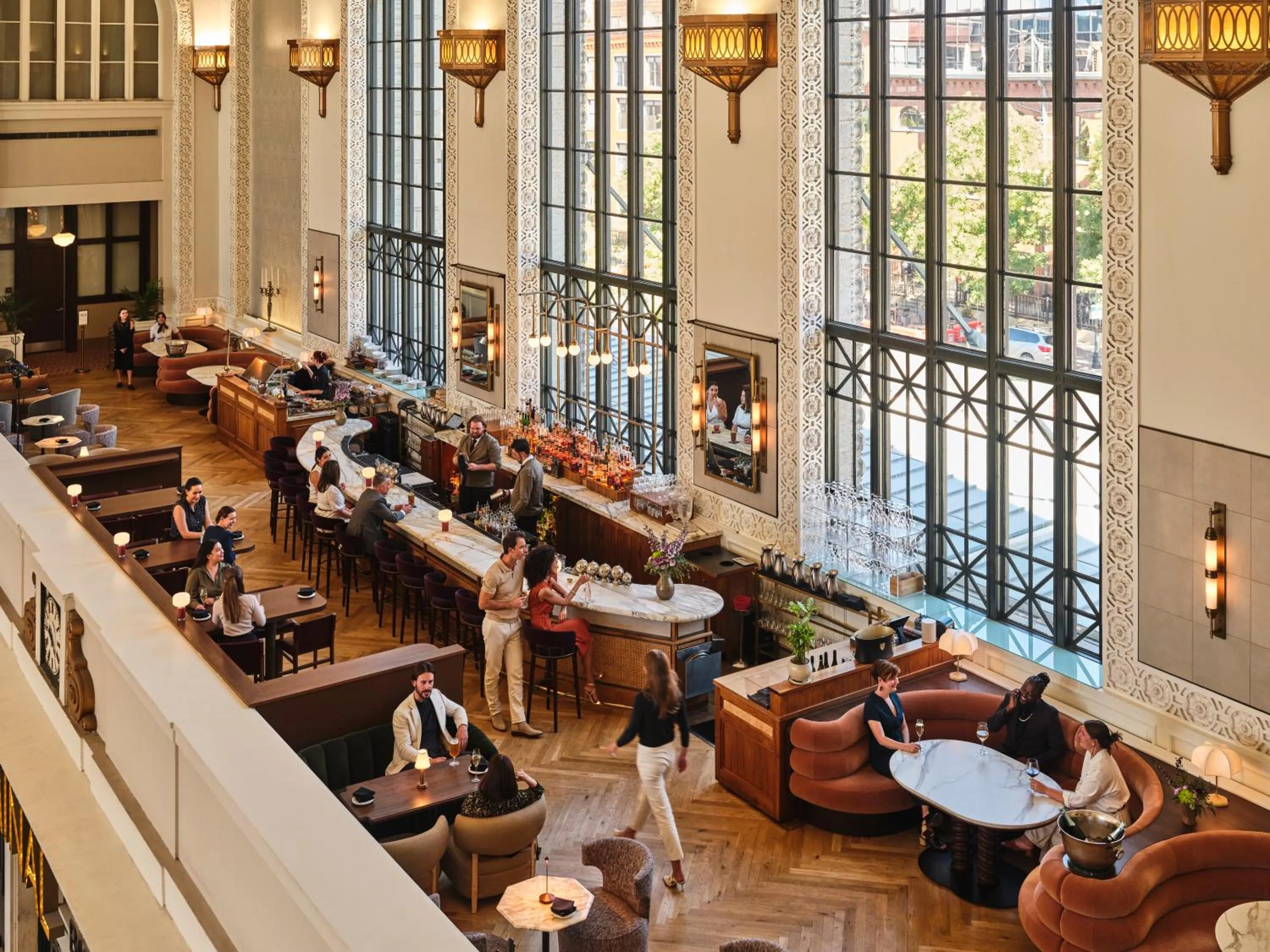 Lounge or bar in The Crawford Hotel