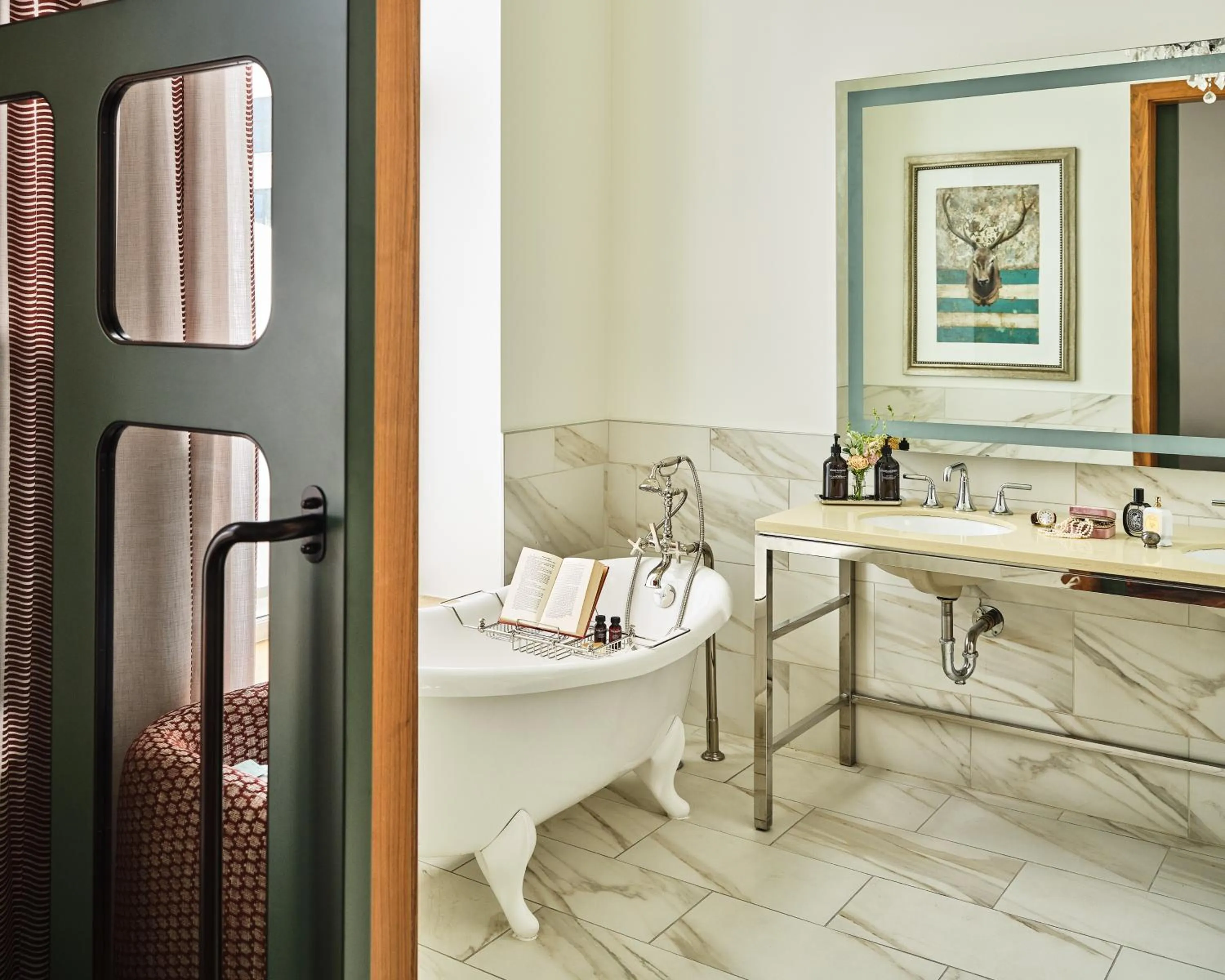 Bathroom in The Crawford Hotel