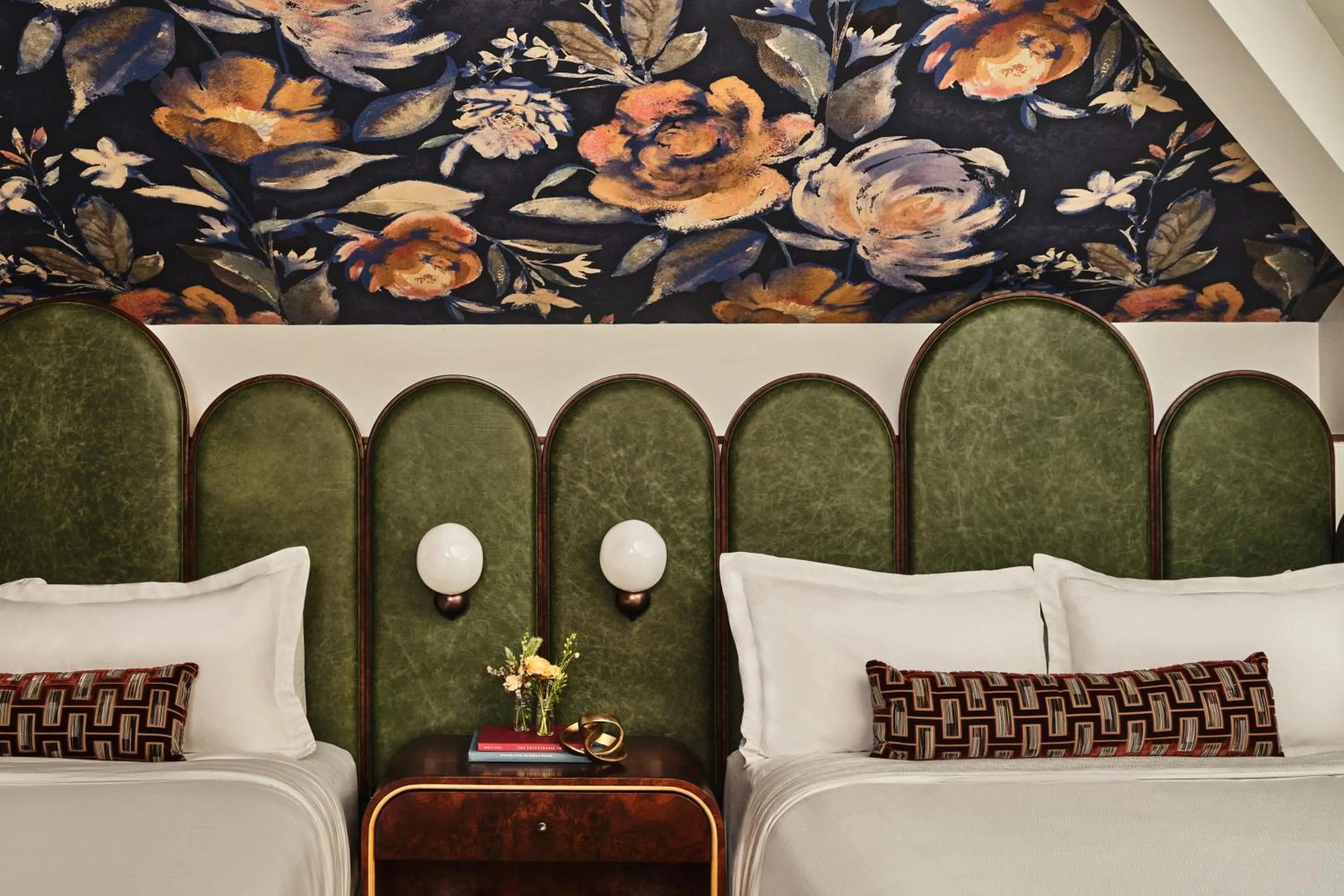 Bed in The Crawford Hotel