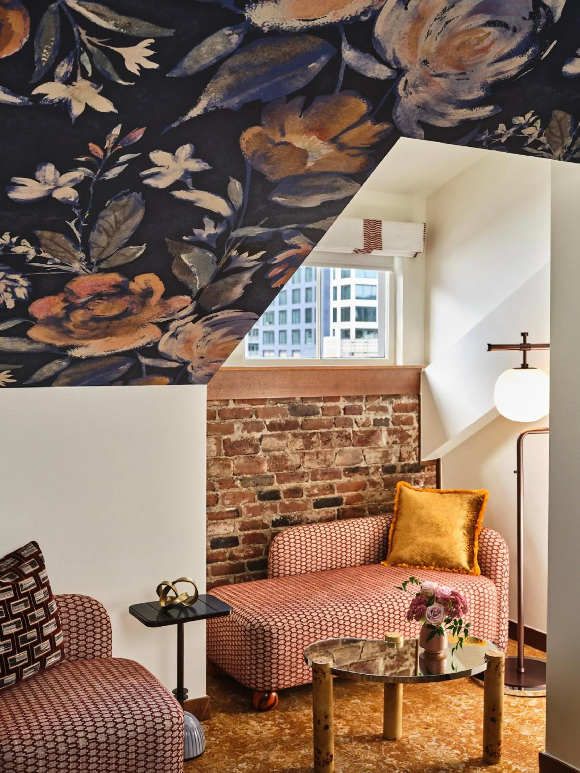 Living room in The Crawford Hotel