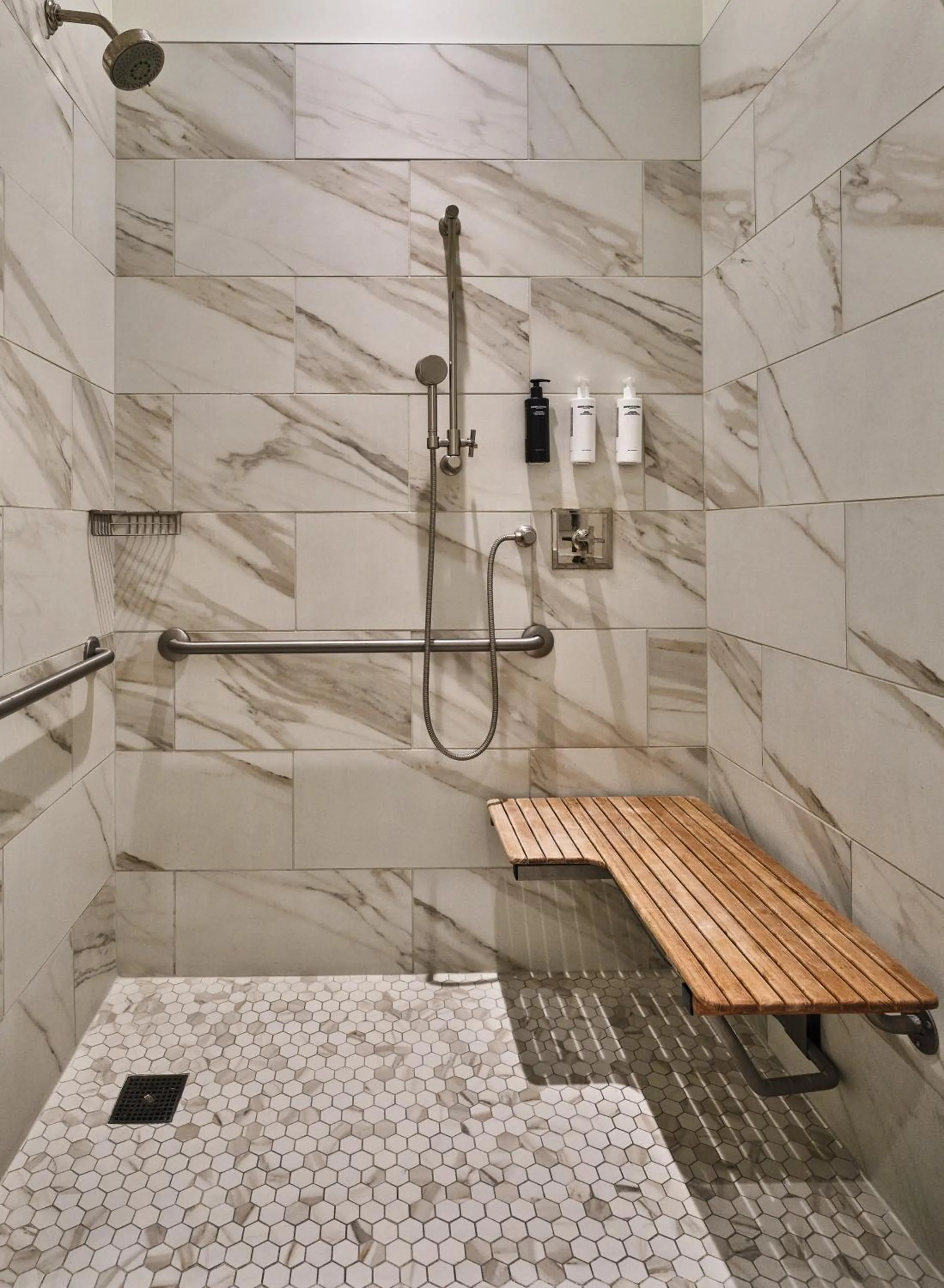 Shower in The Crawford Hotel