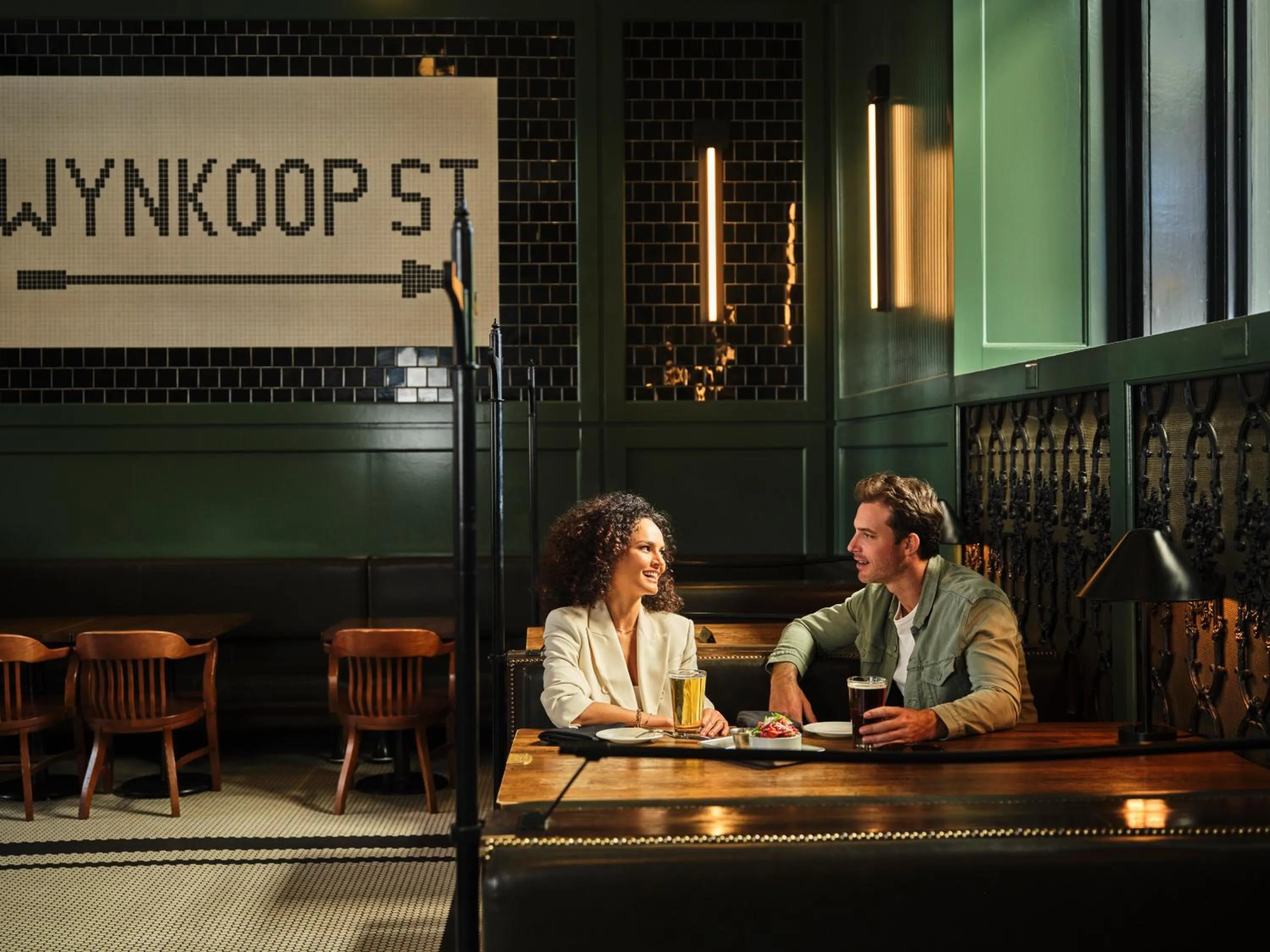 Food and drinks in The Crawford Hotel