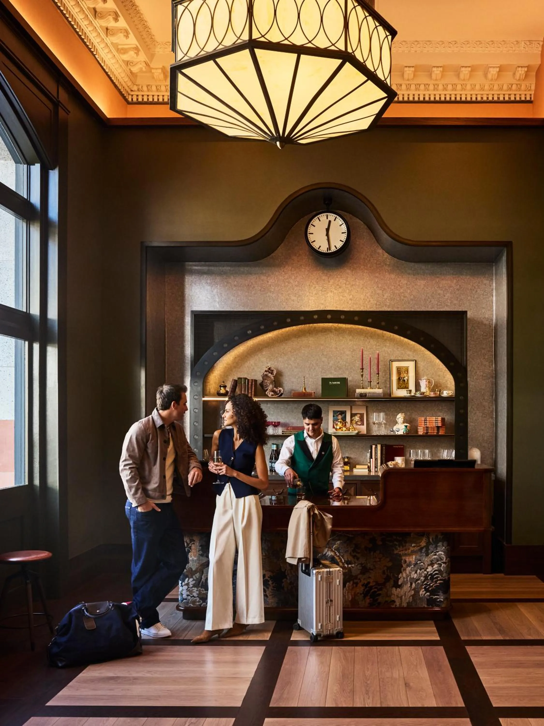 Lobby or reception in The Crawford Hotel