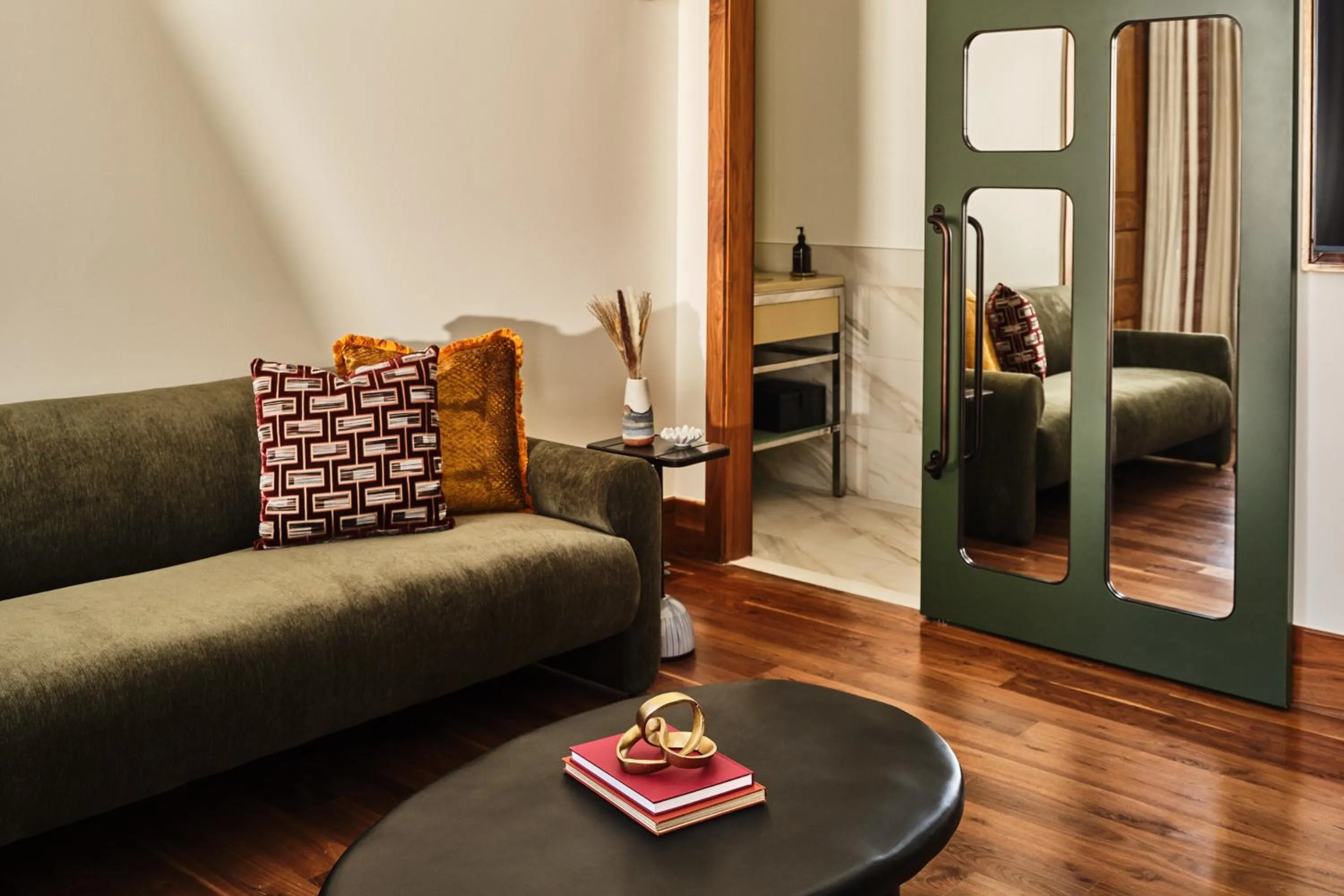 Seating area in The Crawford Hotel