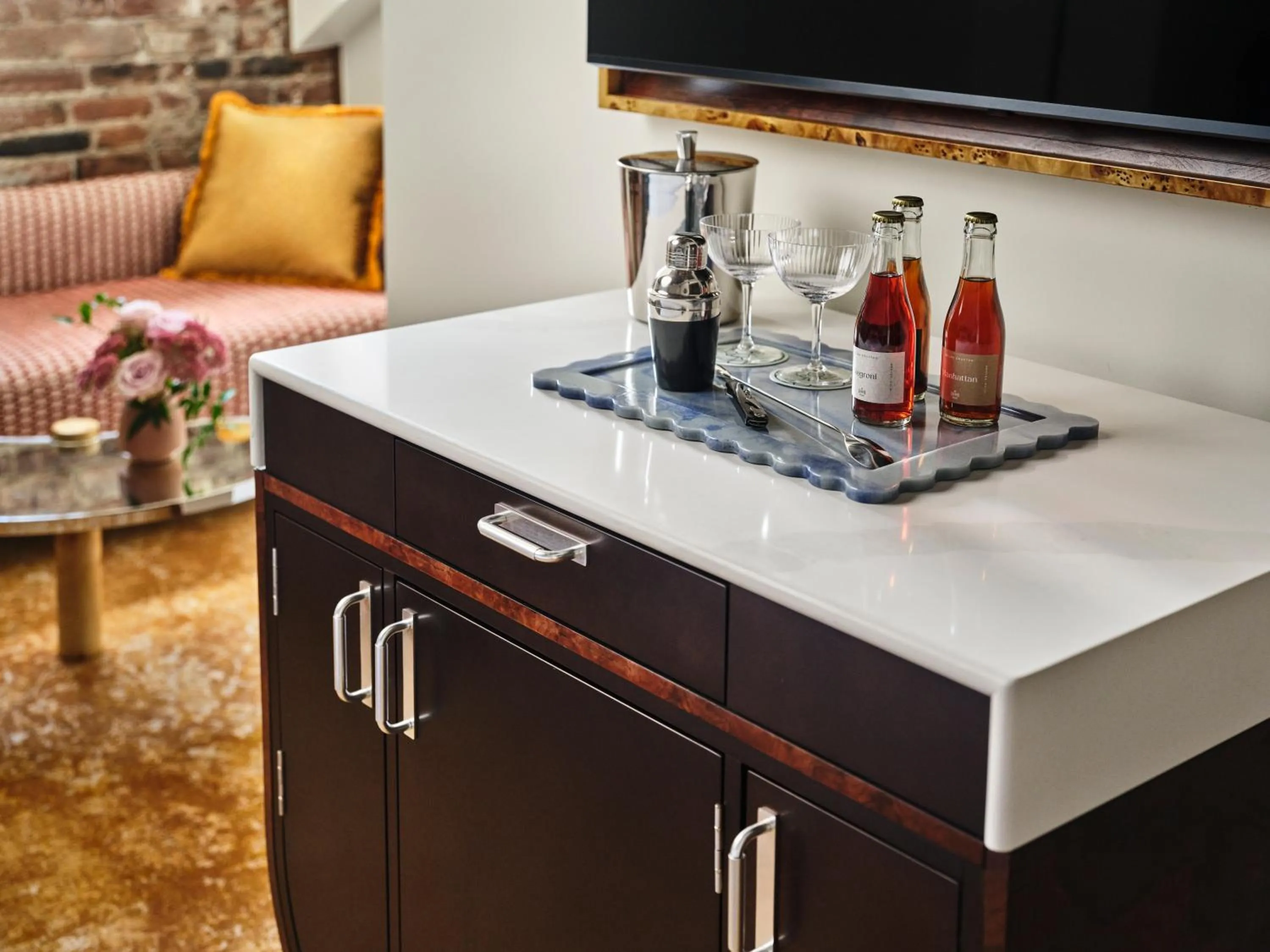 Bedroom in The Crawford Hotel