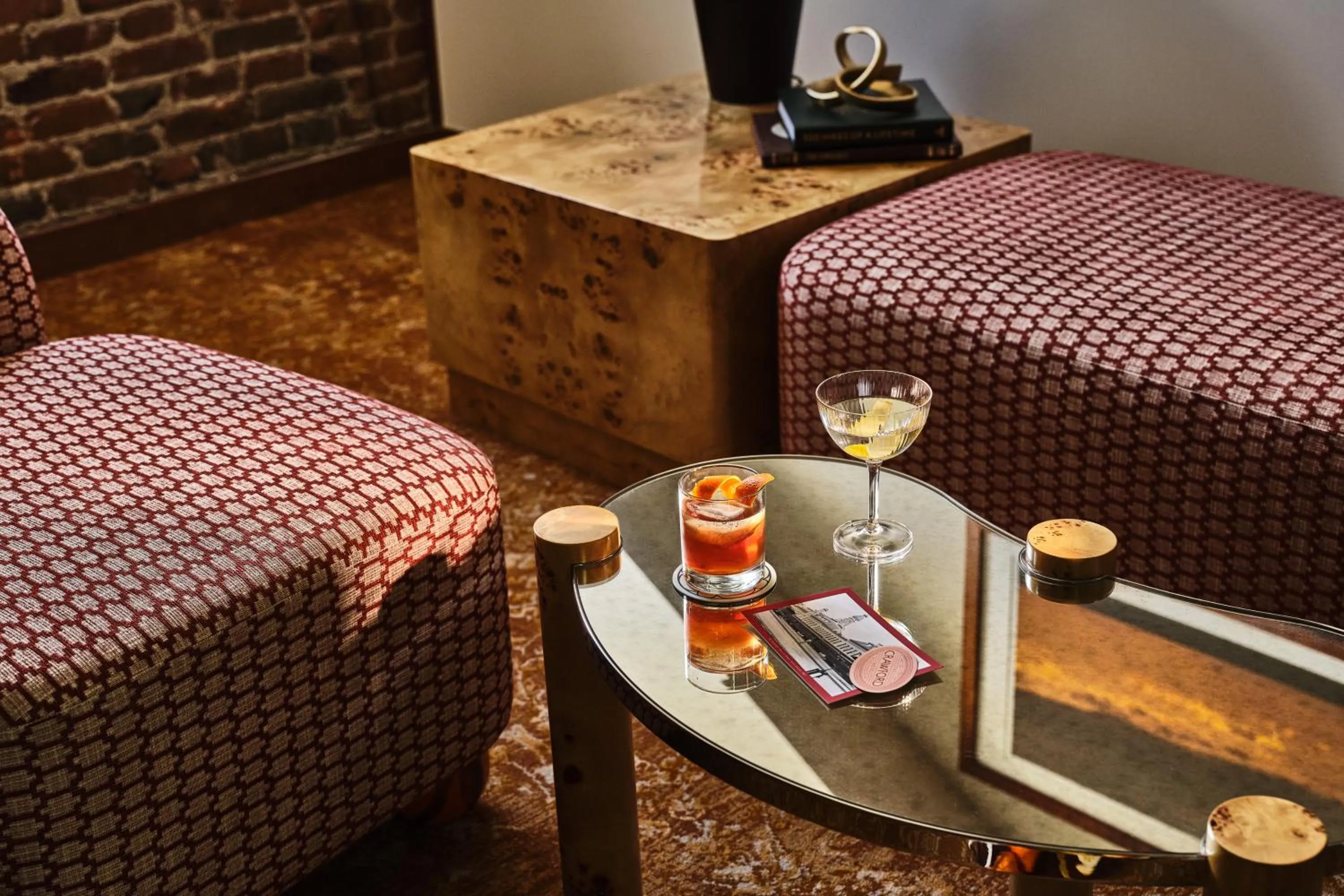 Drinks in The Crawford Hotel