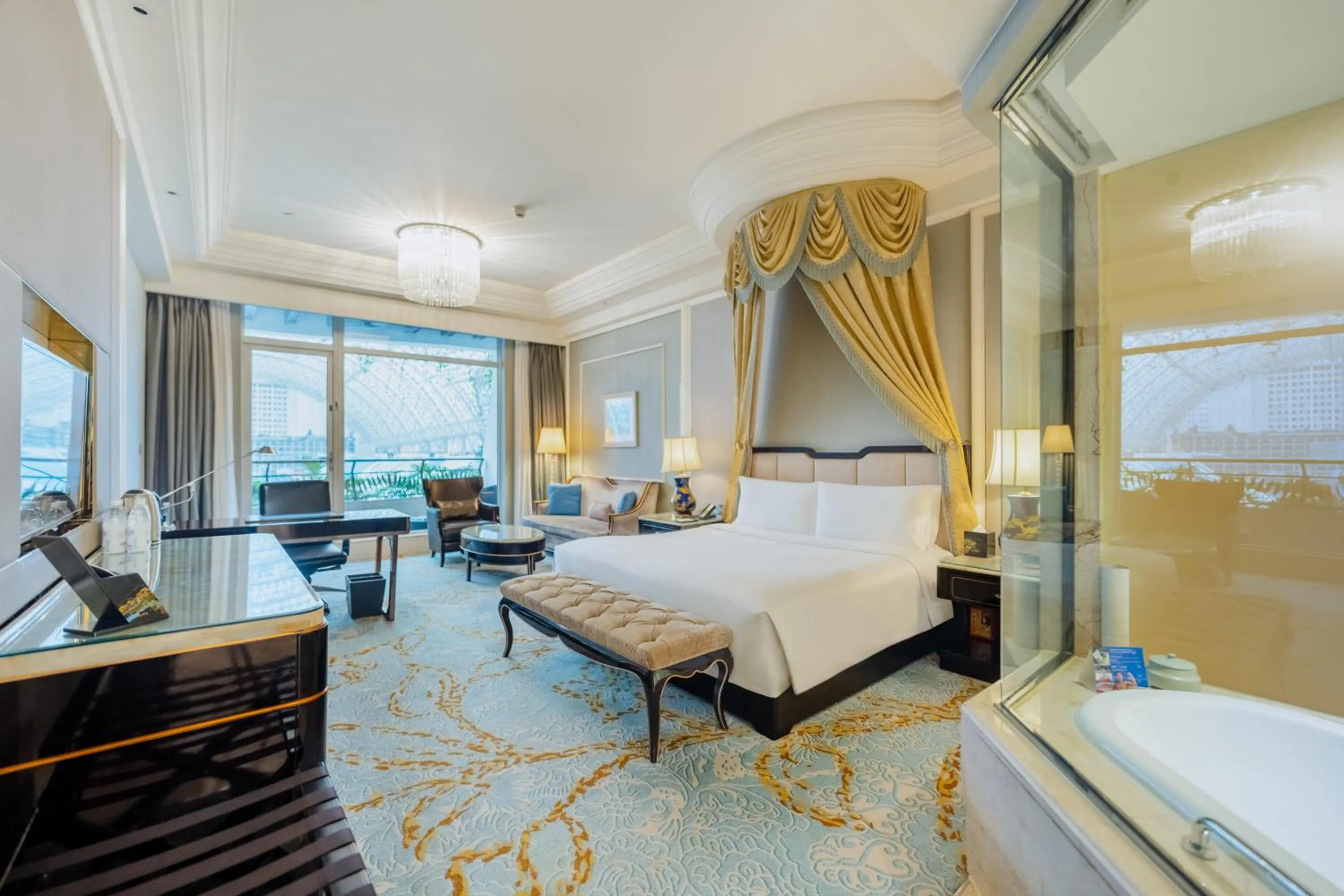 Bed in InterContinental Chengdu Global Center by IHG