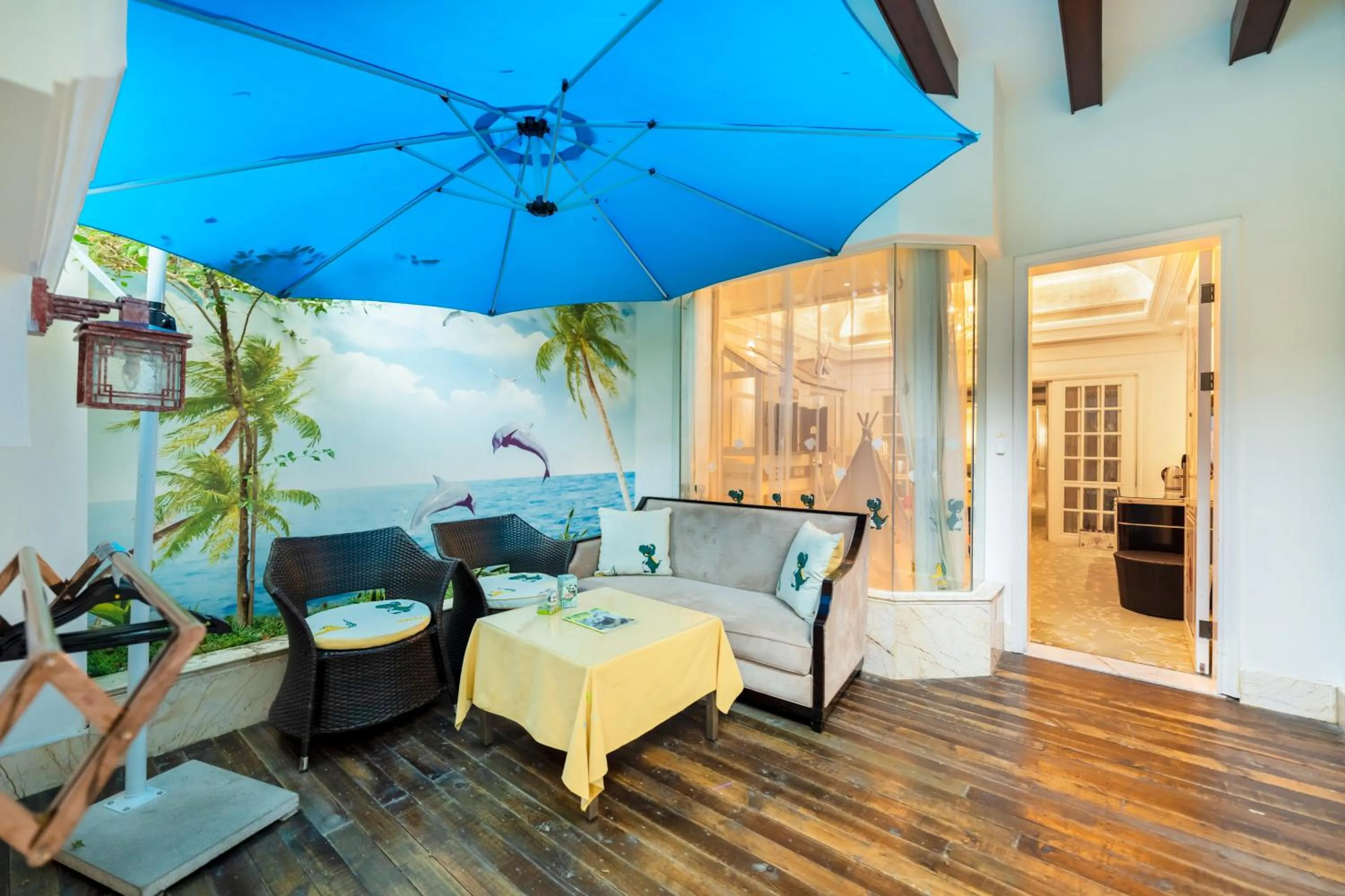 Balcony/Terrace in InterContinental Chengdu Global Center by IHG