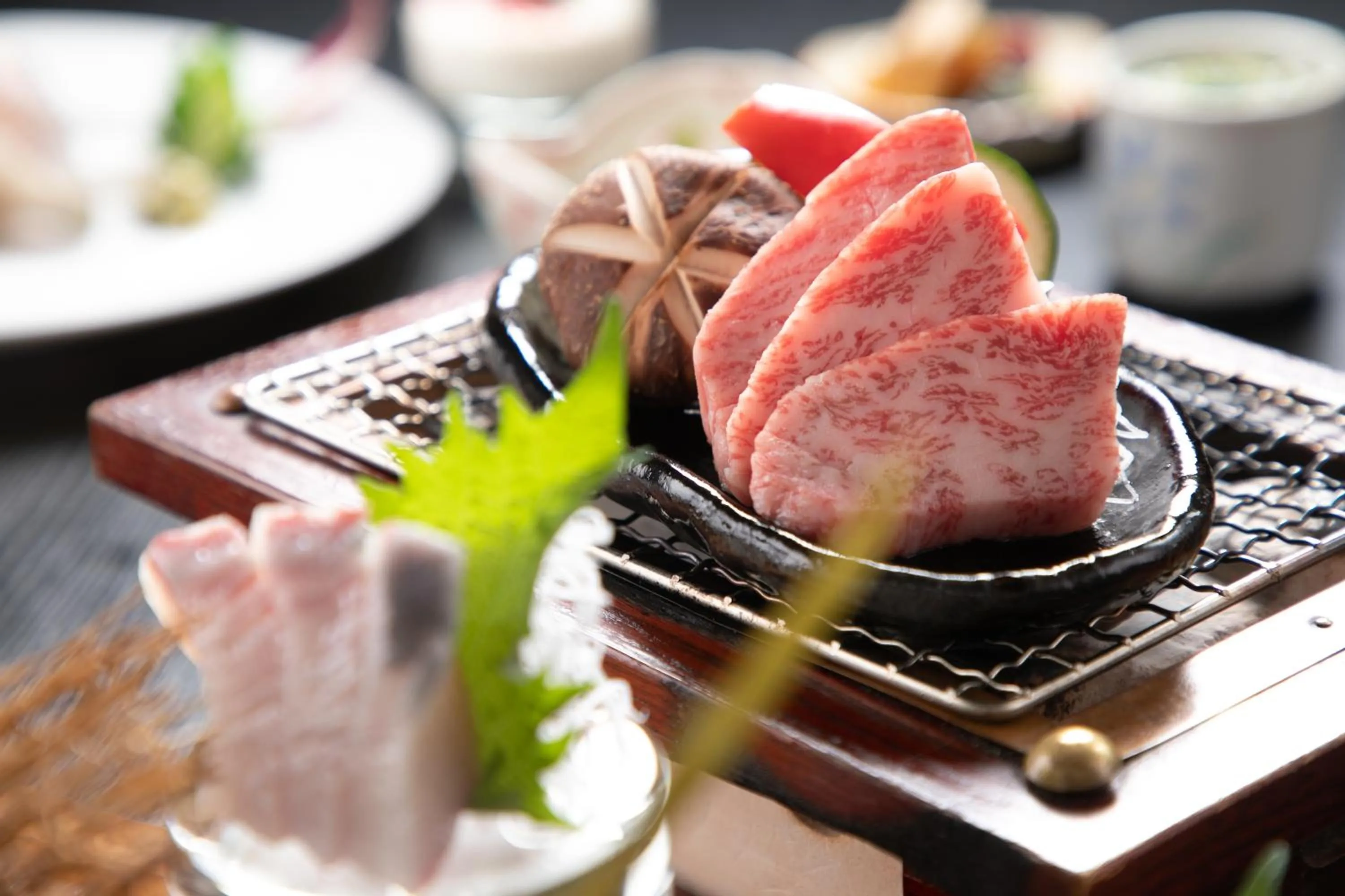 Food close-up in Yufuin Hoteiya