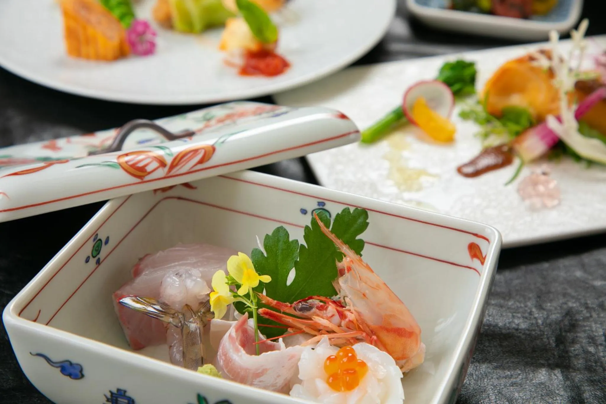 Food close-up in Yufuin Hoteiya