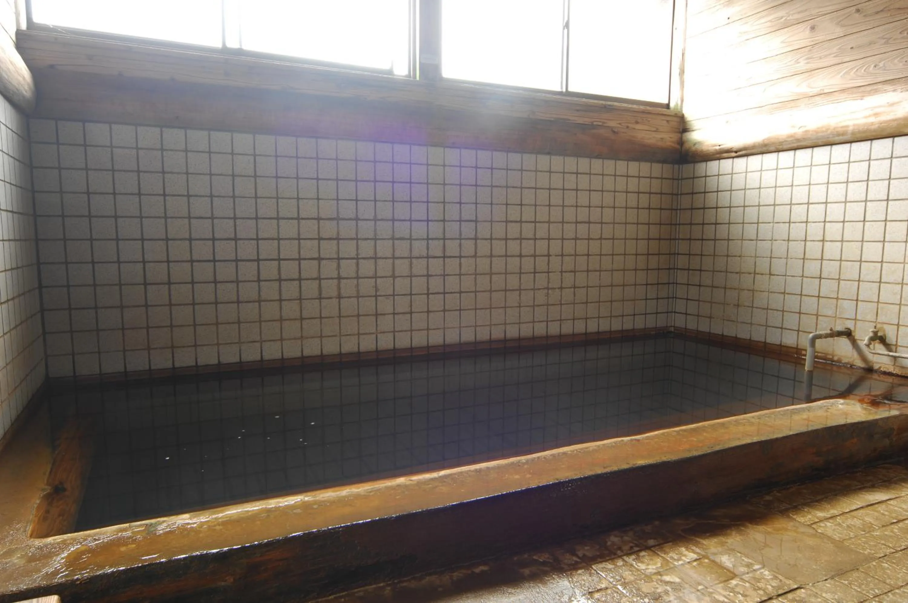 Hot Spring Bath in Ryokan Yunosako